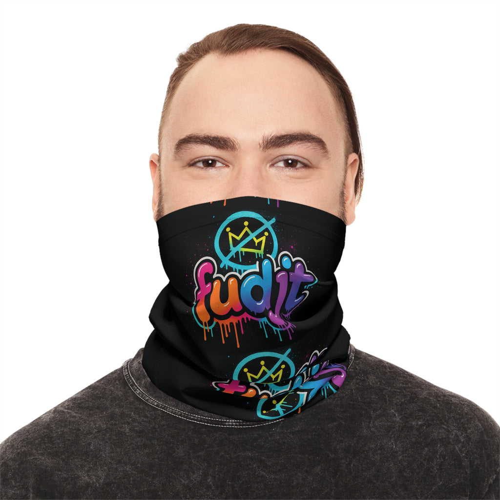 fudjt No Kings Clown Town 6 Neck Gaiter