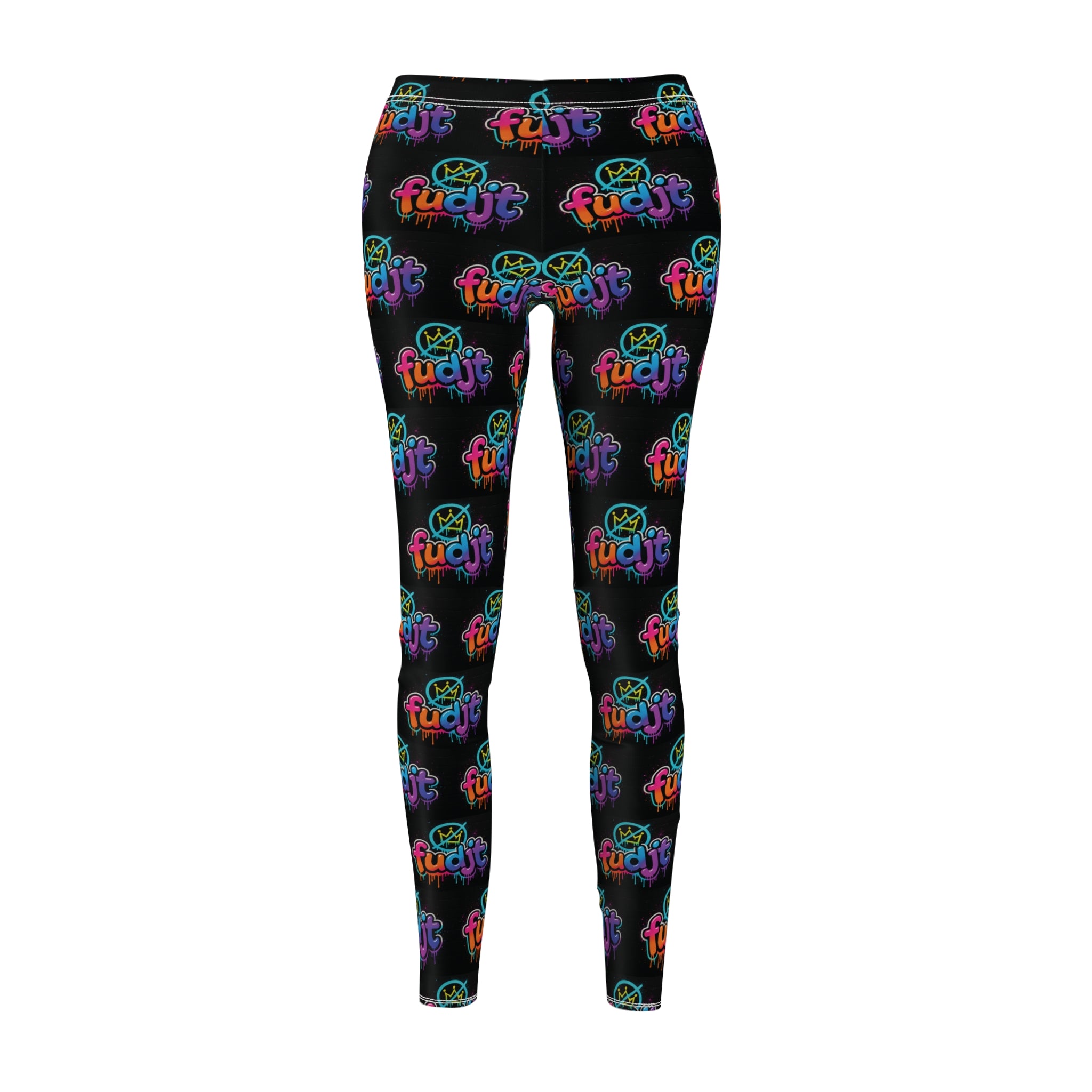 fudjt No Kings Clown Town 5 Leggings