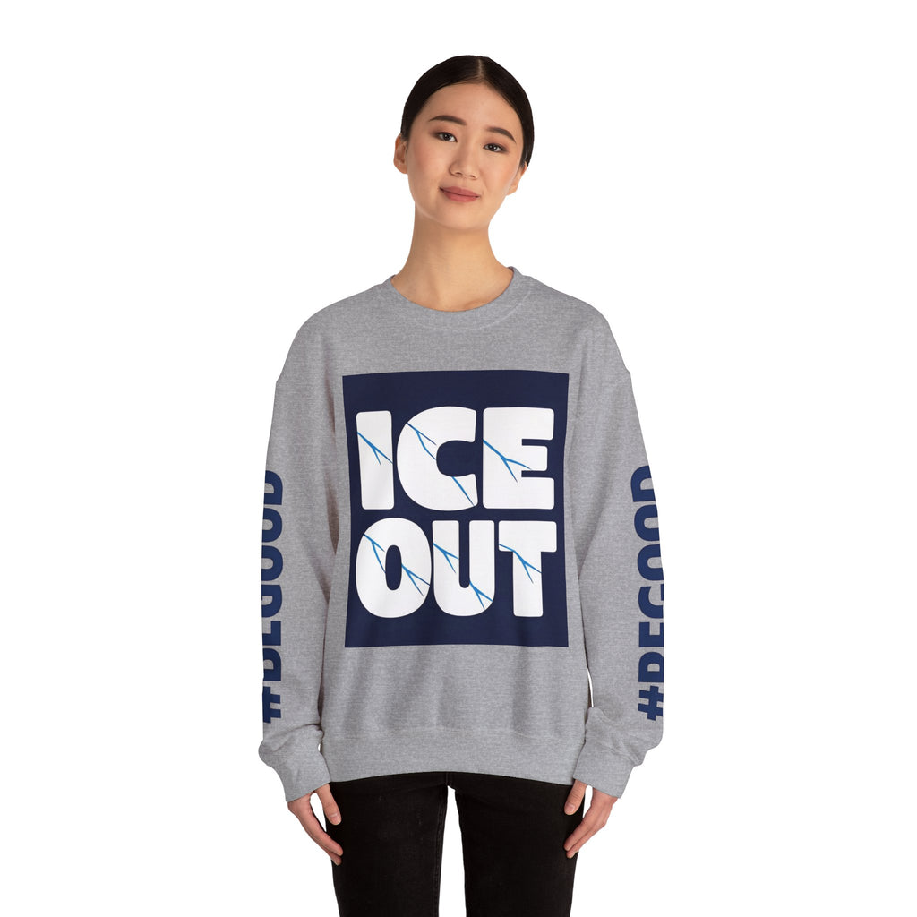 Ice Out Crewneck Sweatshirt — #PRETTIGOOD Graphic Pullover | 10 Colors