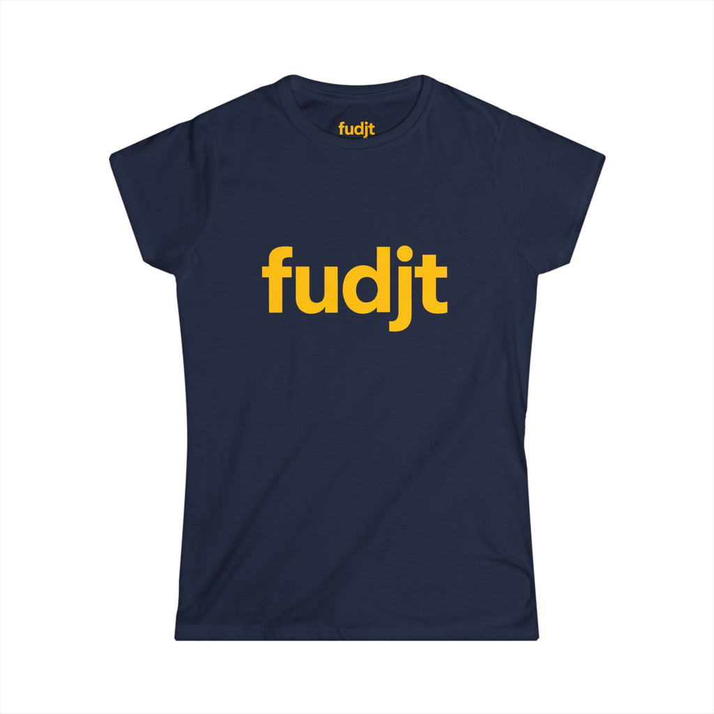 Women's Golden fudjt logo Comfy Stylie Tee | 12 Colors