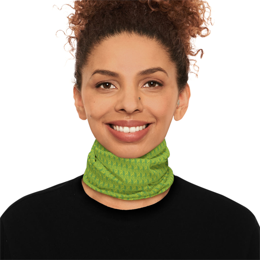 Green Golden fudjt No Kings .5 Neck Gaiter