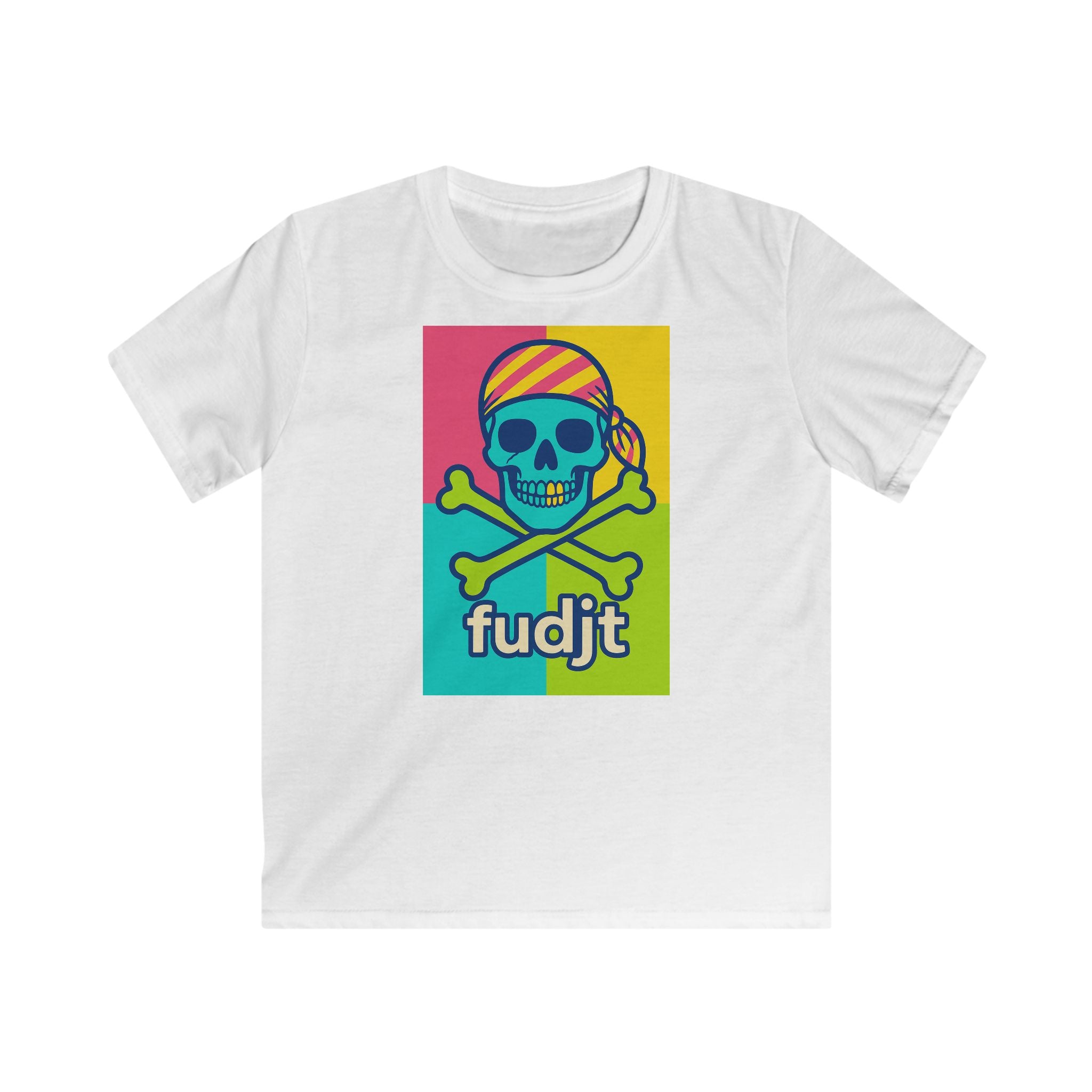 fudjt Kids "Booty" Skull and Crossbones Tee | 5 Colors