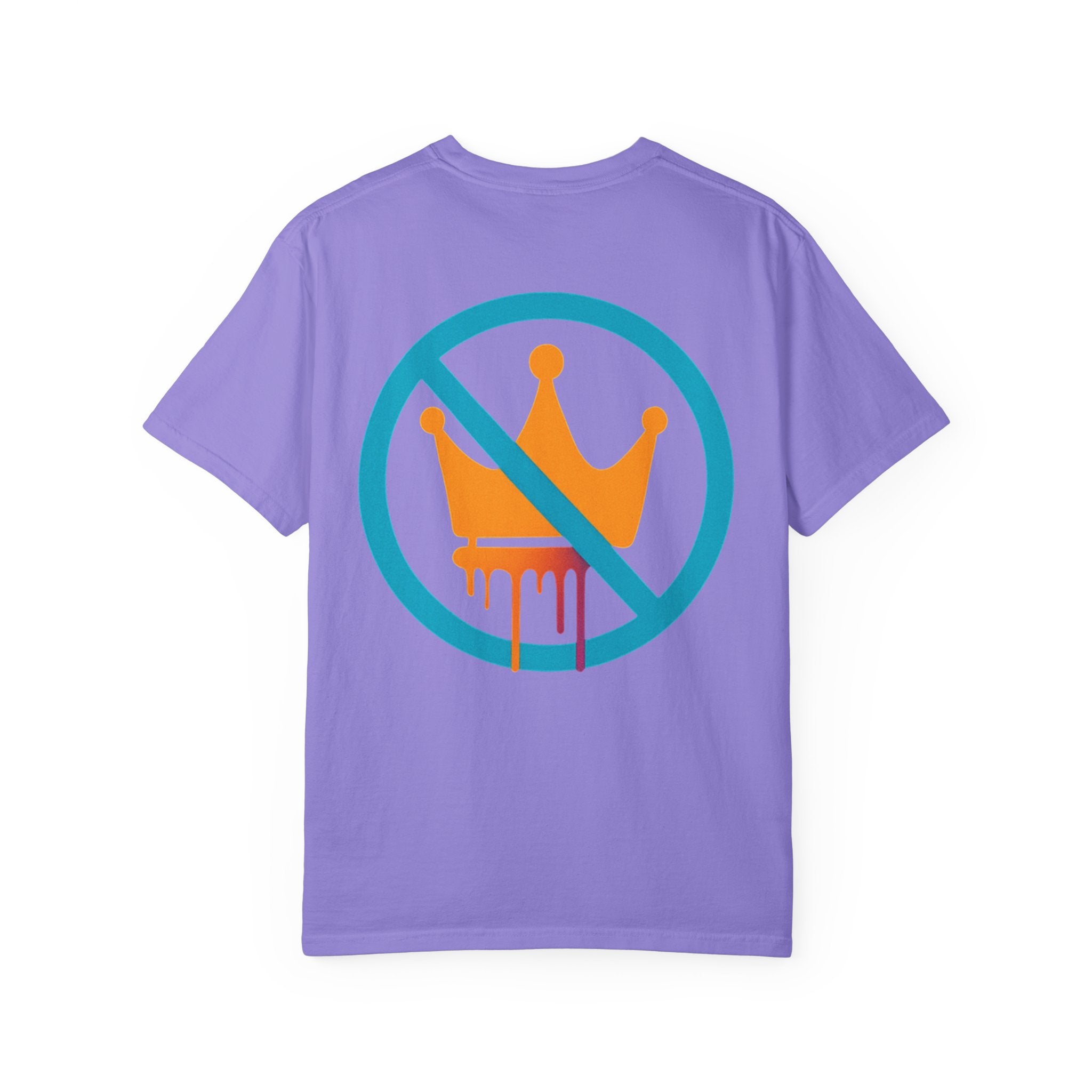 FUDJT Glitch Front & No Crown Back Premium Heavyweight Tee | 15 Colors