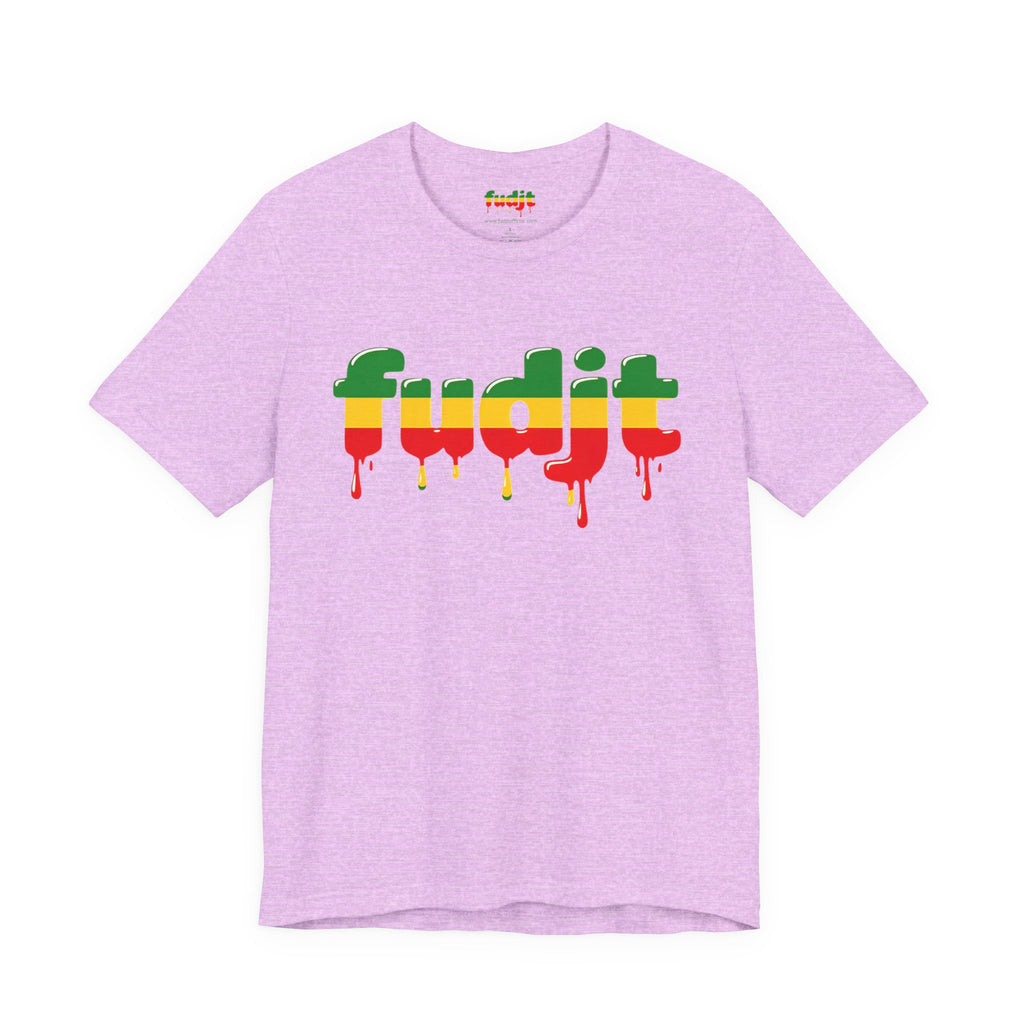 fudit Drip Logo Tee (Rasta Colors)