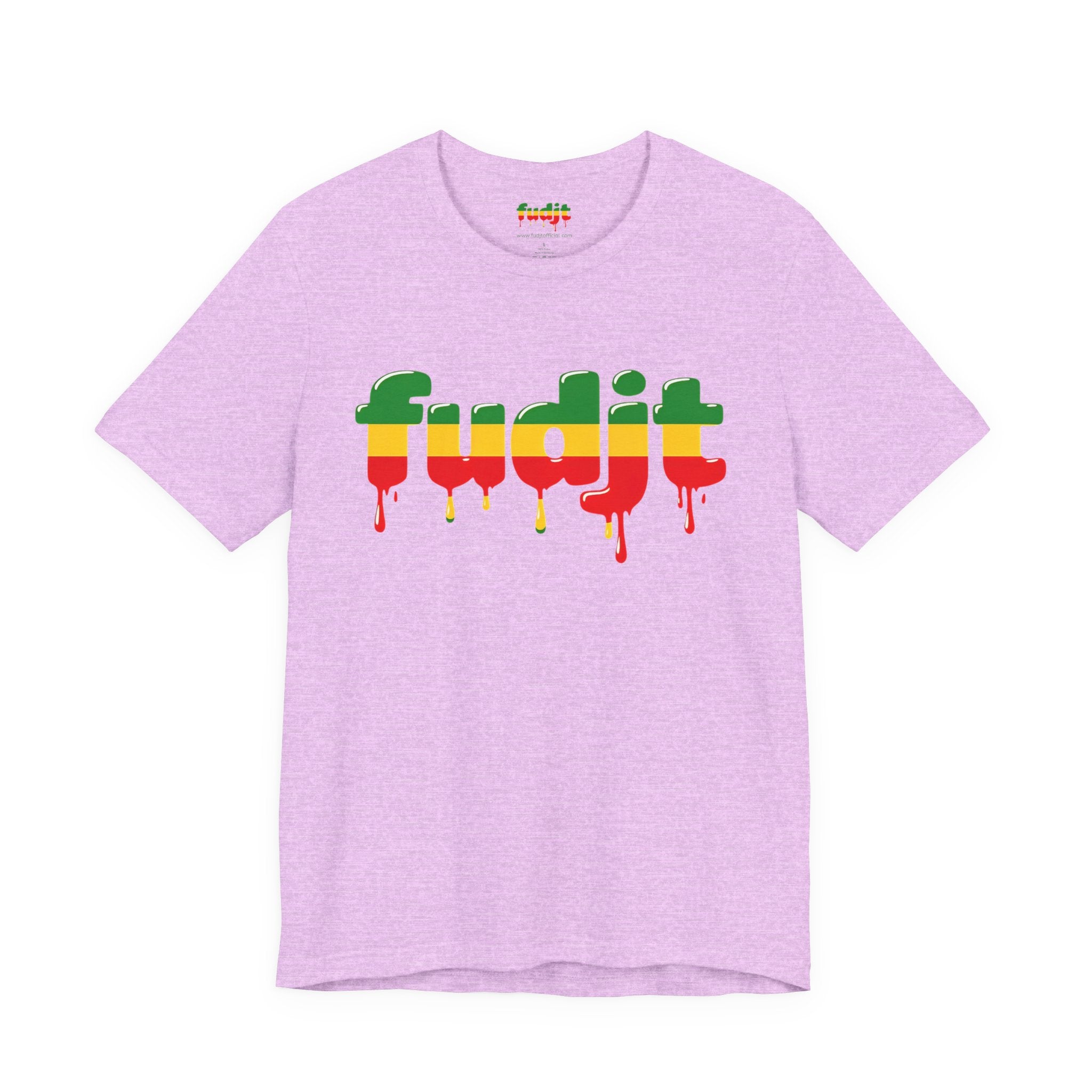 fudit Drip Logo Tee (Rasta Colors)