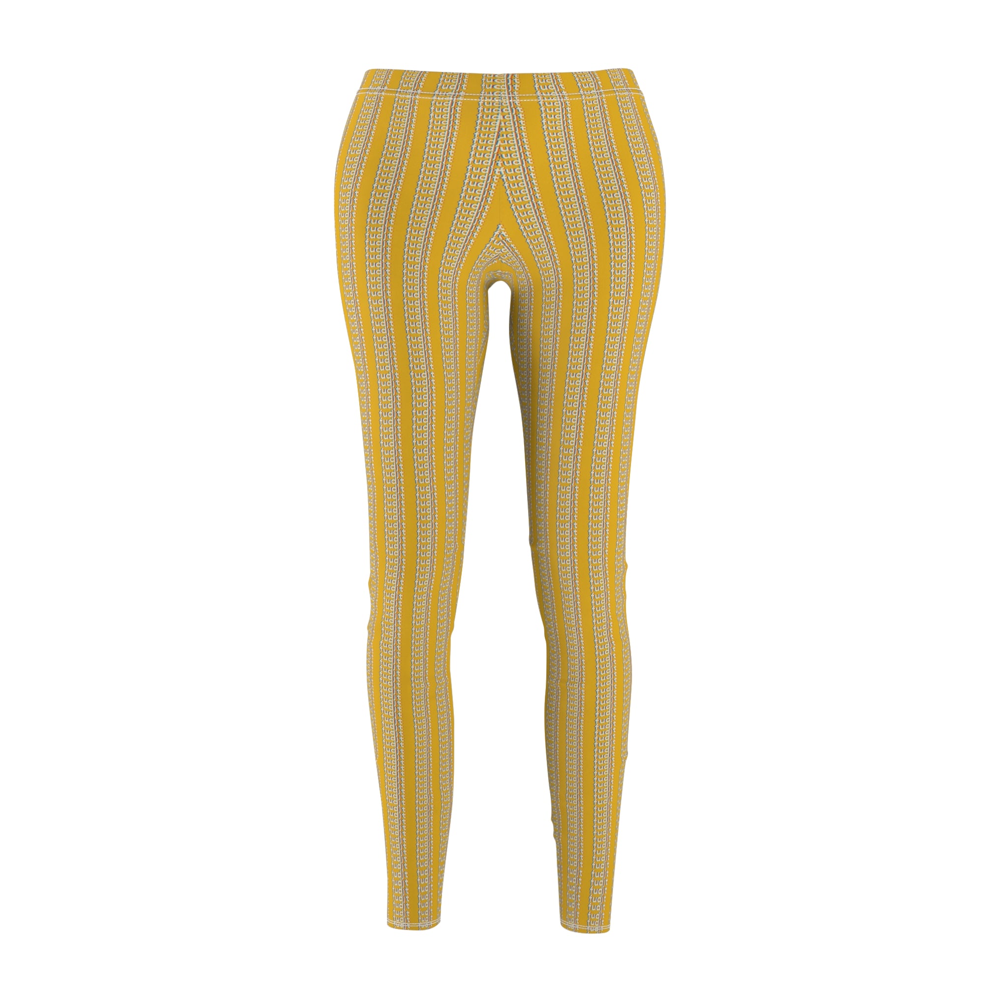 Yellow fudjt Blindside 1.25 Leggings