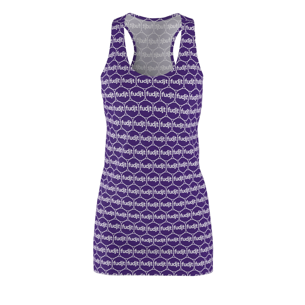 Purple fudjt Unbroken Chain 2.5 Chic Racerback Dress