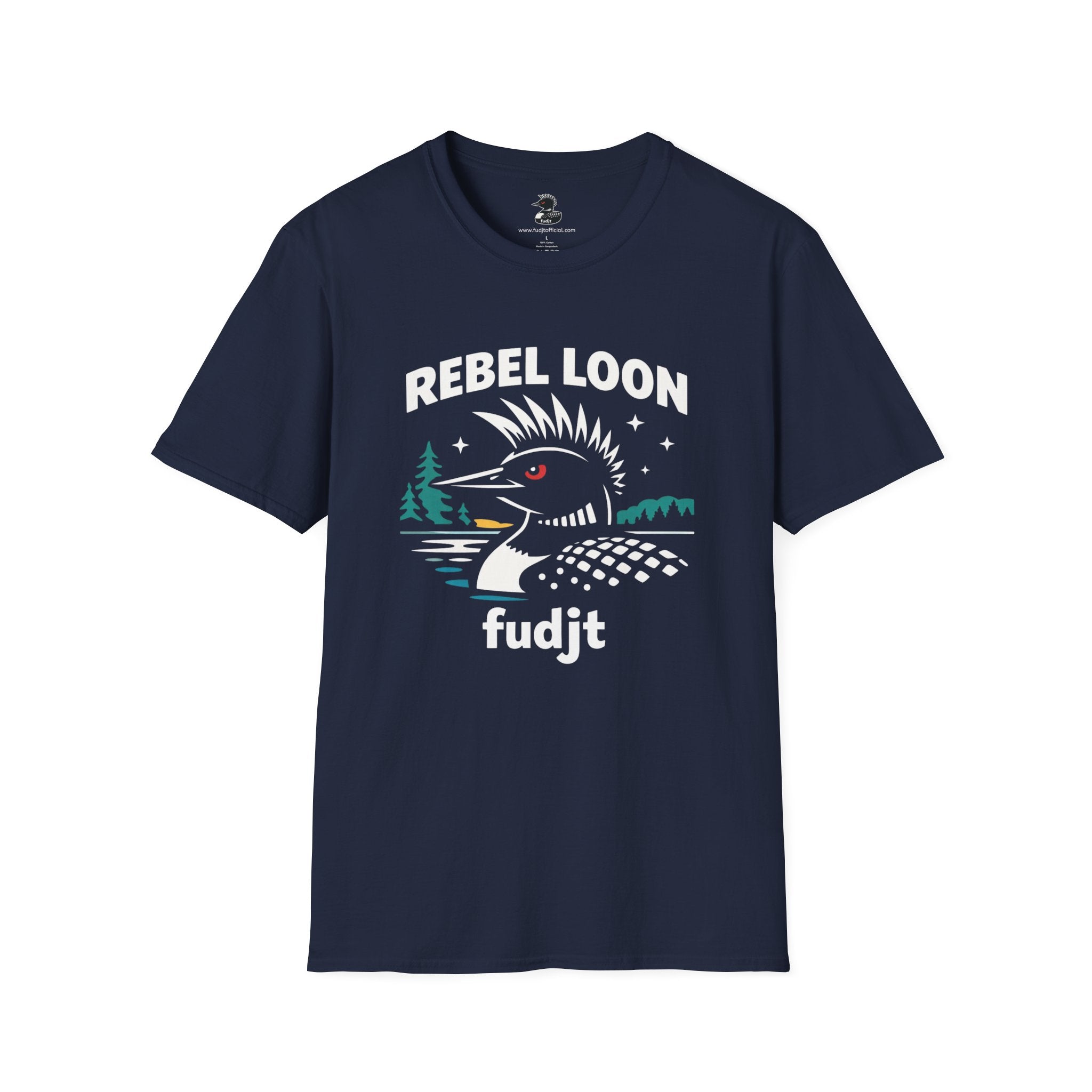 fudjt Rebel Loon Naturescape Everyday Tee | 8 Colors