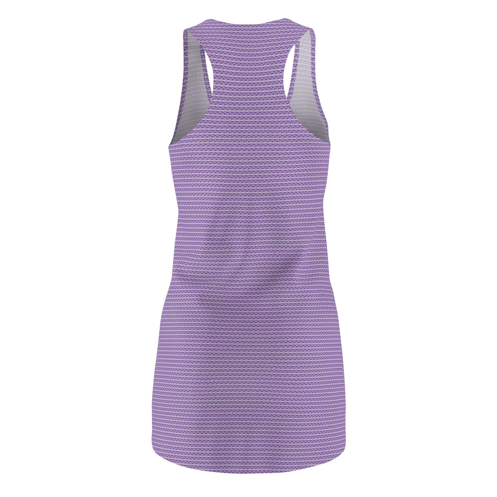 Light Purple fudjt Unbroken Chain .5 Chic Racerback Dress