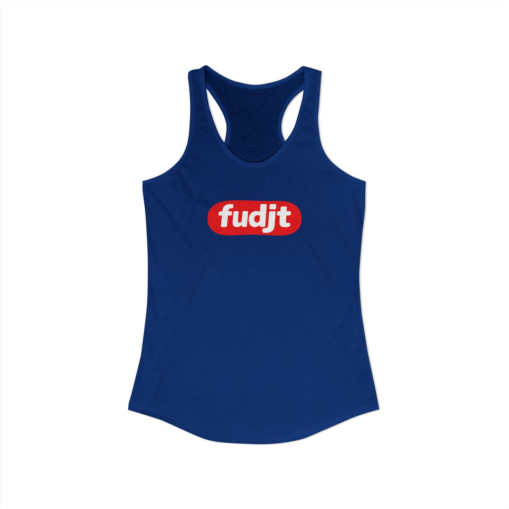 fudjt Anti-Supremacy Red Badge Women's Racerback Tank | 5 Colors