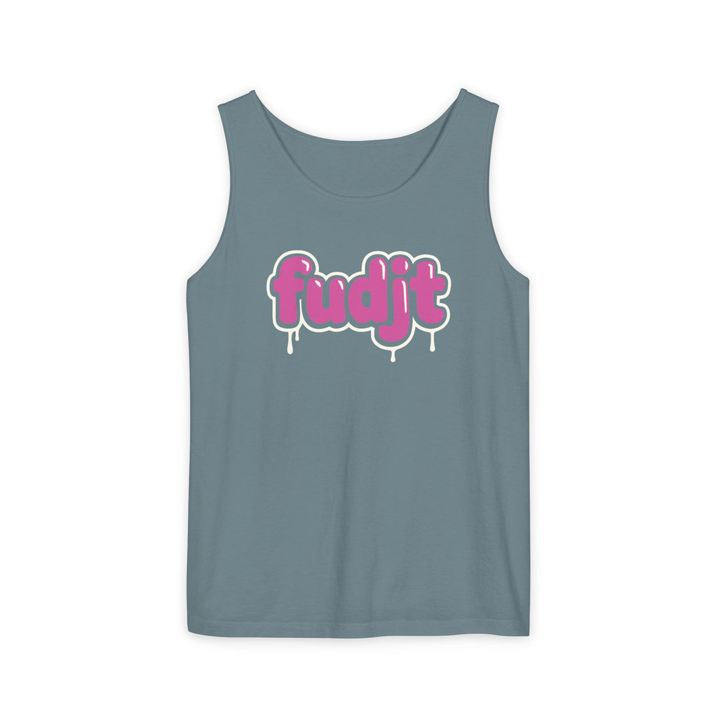 Pink Drip fudjt Long Tank Top | 16 Colors