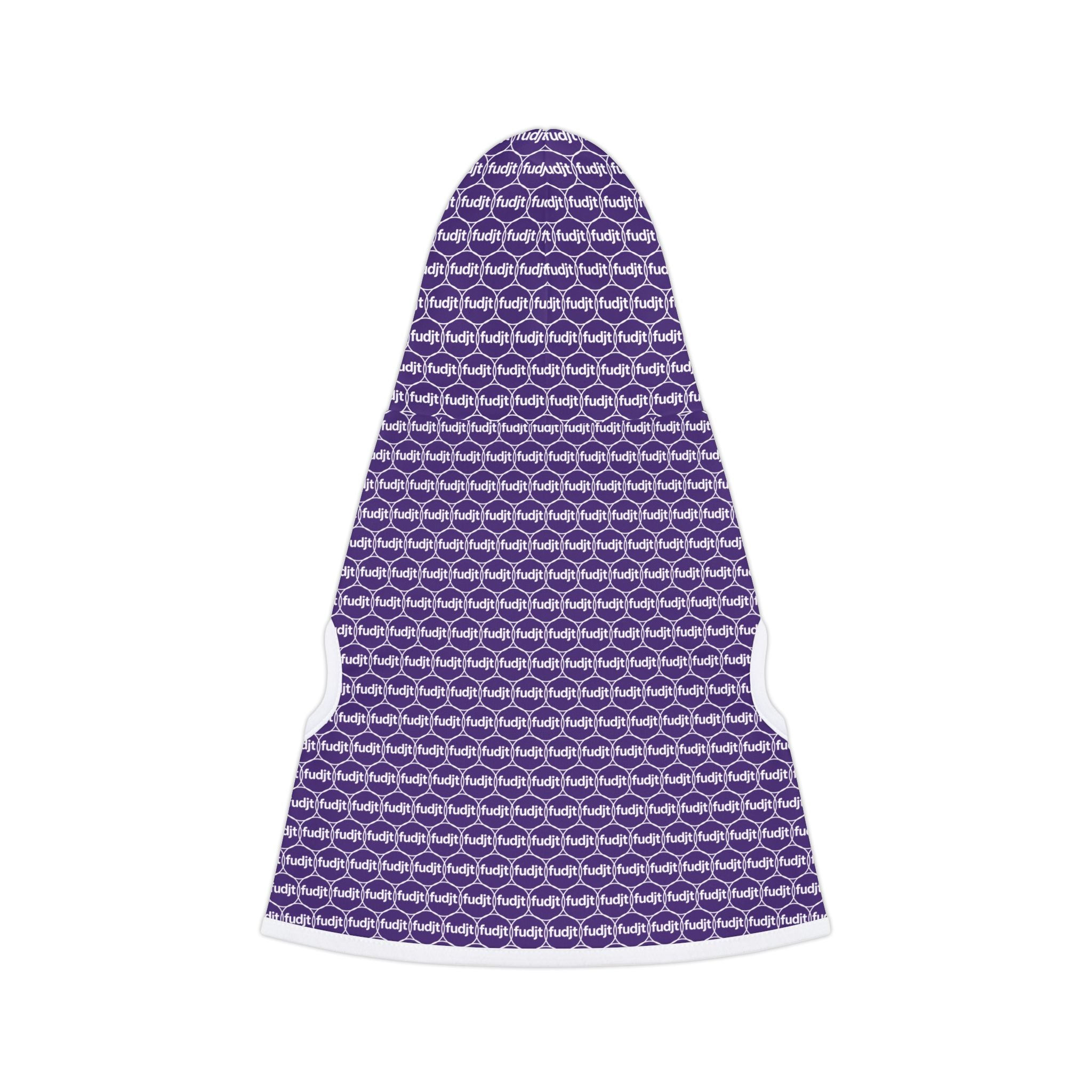 Purple fudjt Pet Hoodie | Unbroken Chain 1.25 | 7 Sizes