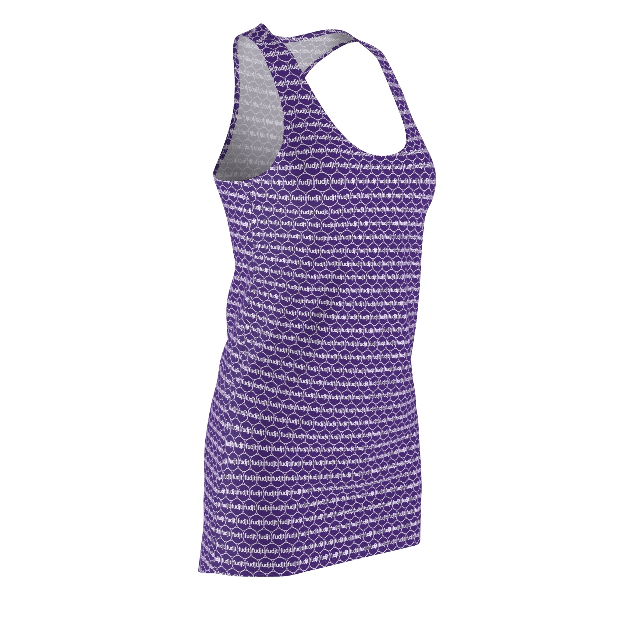 Purple fudjt Unbroken Chain 1.25 Chic Racerback Dress