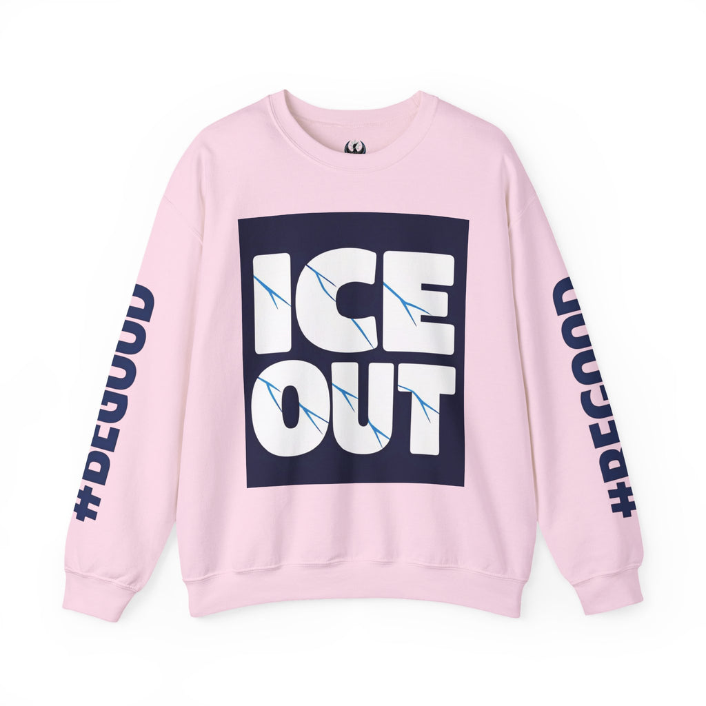 Ice Out Crewneck Sweatshirt — #PRETTIGOOD Graphic Pullover | 10 Colors