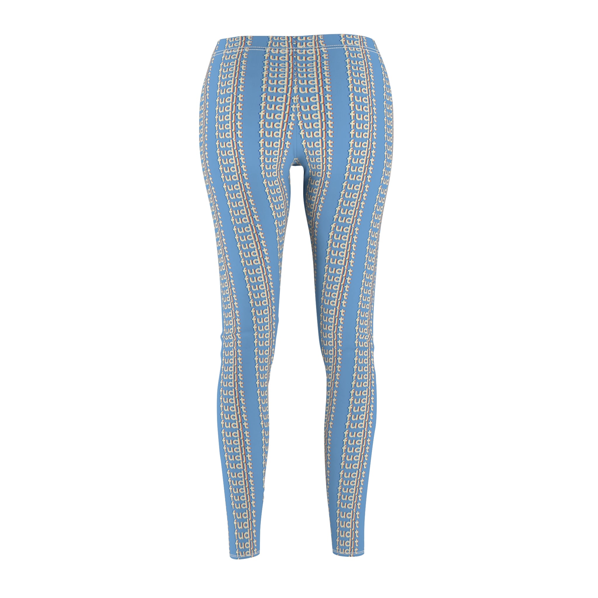 Light Blue fudjt Blindside 2.5 Leggings