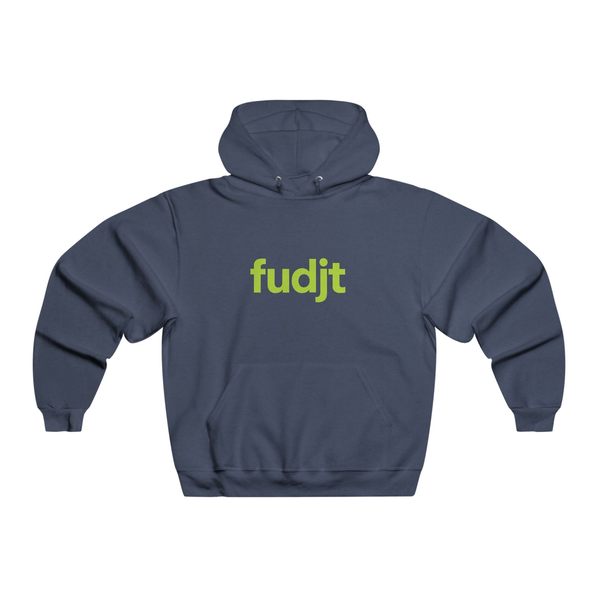 fudjt Hooded Sweatshirt | Lime Logo, Super Cozy Hoodie | 8 Colors