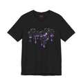Cosmic Purple Super Drip fudjt Tee | 21 Colors