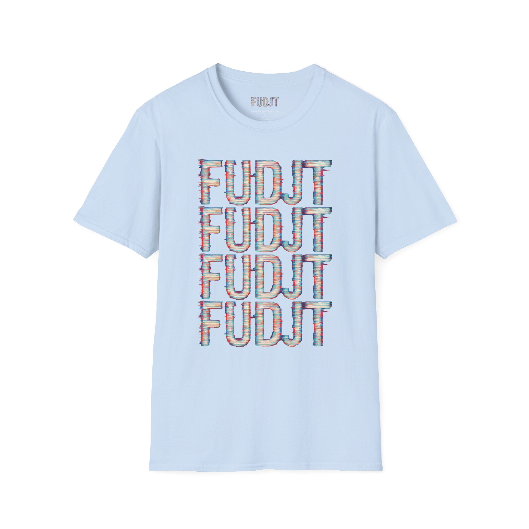 FUDJT Glitch Stack Everyday Tee | 10 Colors