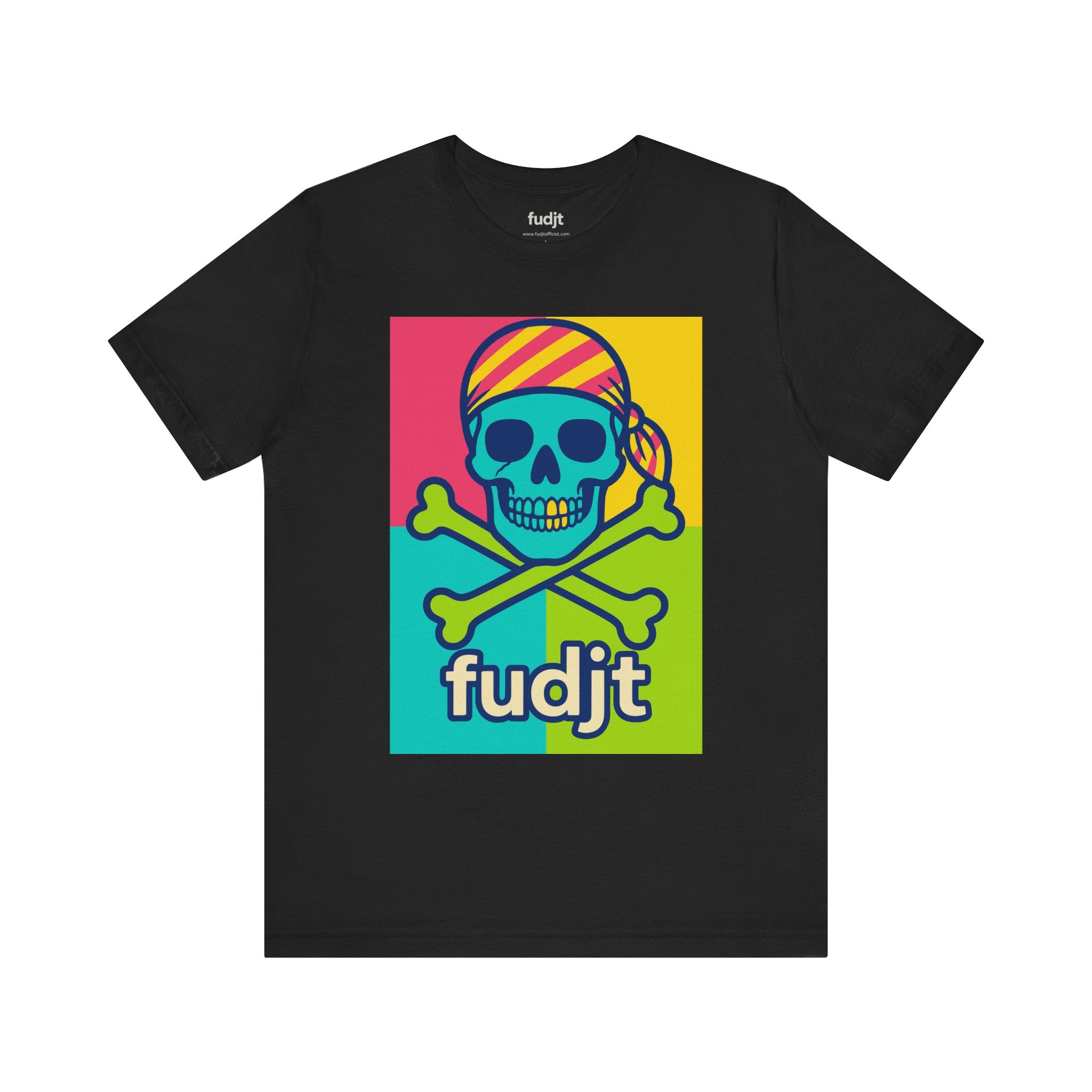 Fudjt "Booty" Skull and Crossbones Tee | 6 Colors