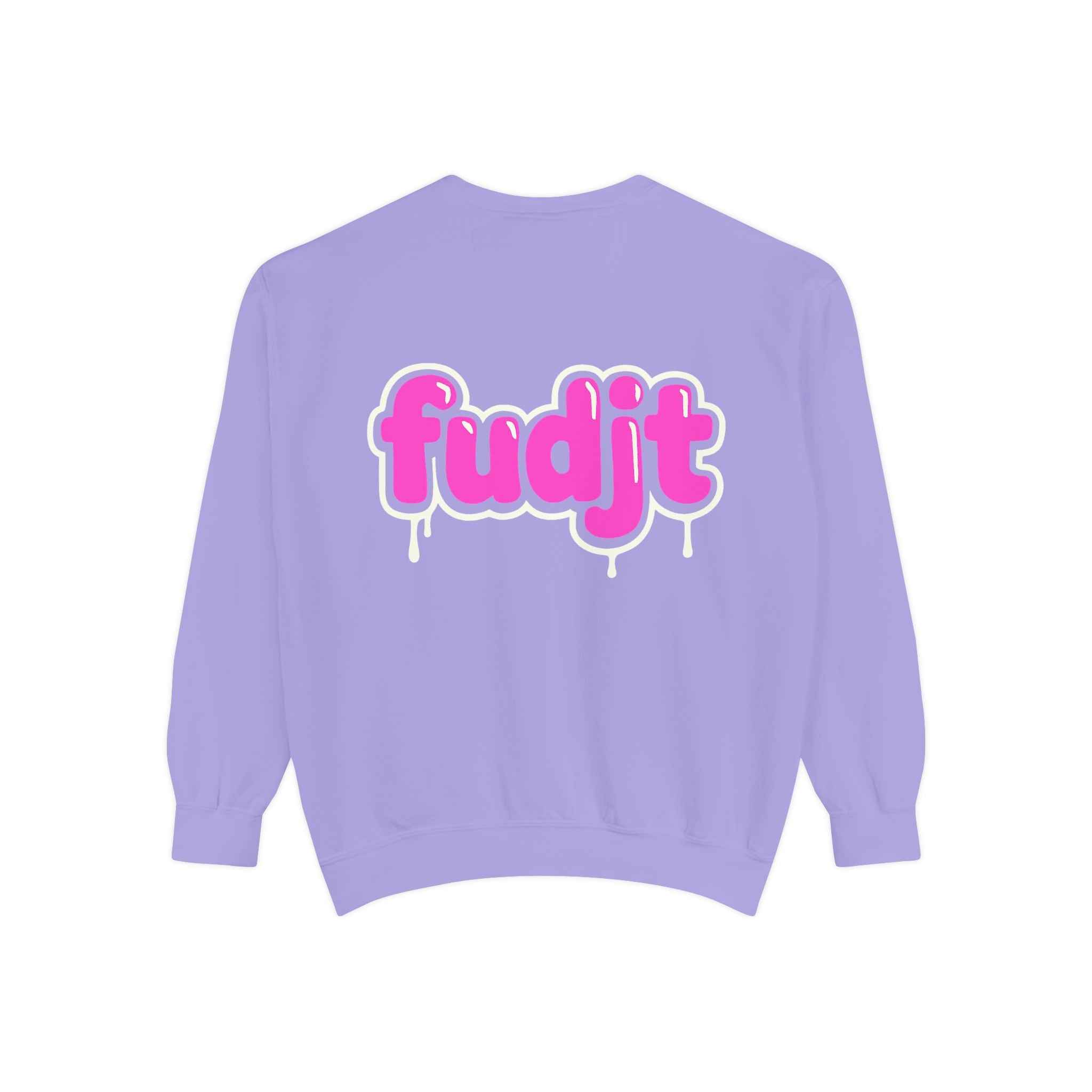 Rebel Loon fudjt Retro Wildlife Crewneck, Bold Pink Drip Backside | 14 Colors