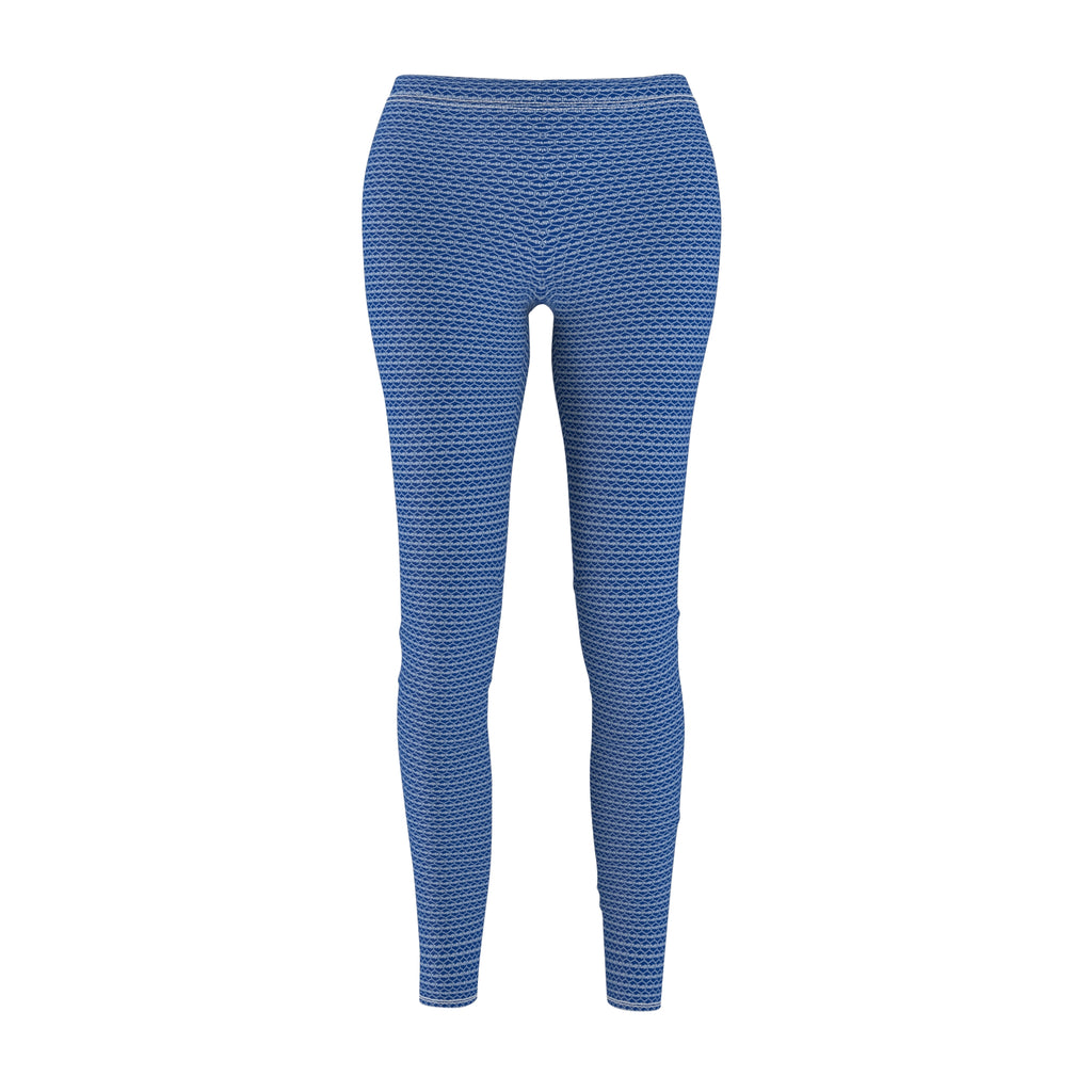 Dark Blue fudjt Unbroken Chain .5 Casual Leggings