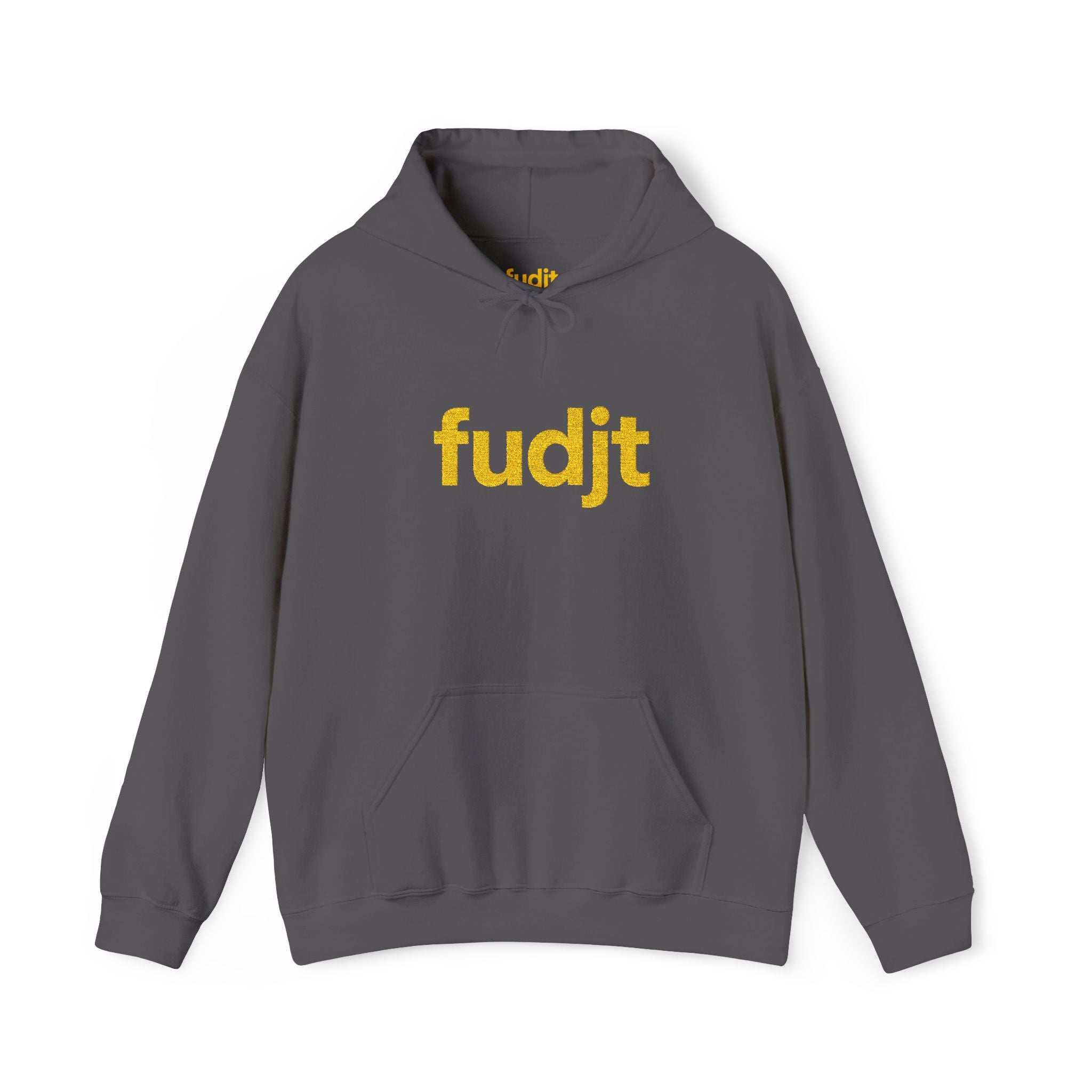 Golden Yellow fudjt Embroidered Heavy Blend Hooded Sweatshirt | 15 Colors | Stand For Something