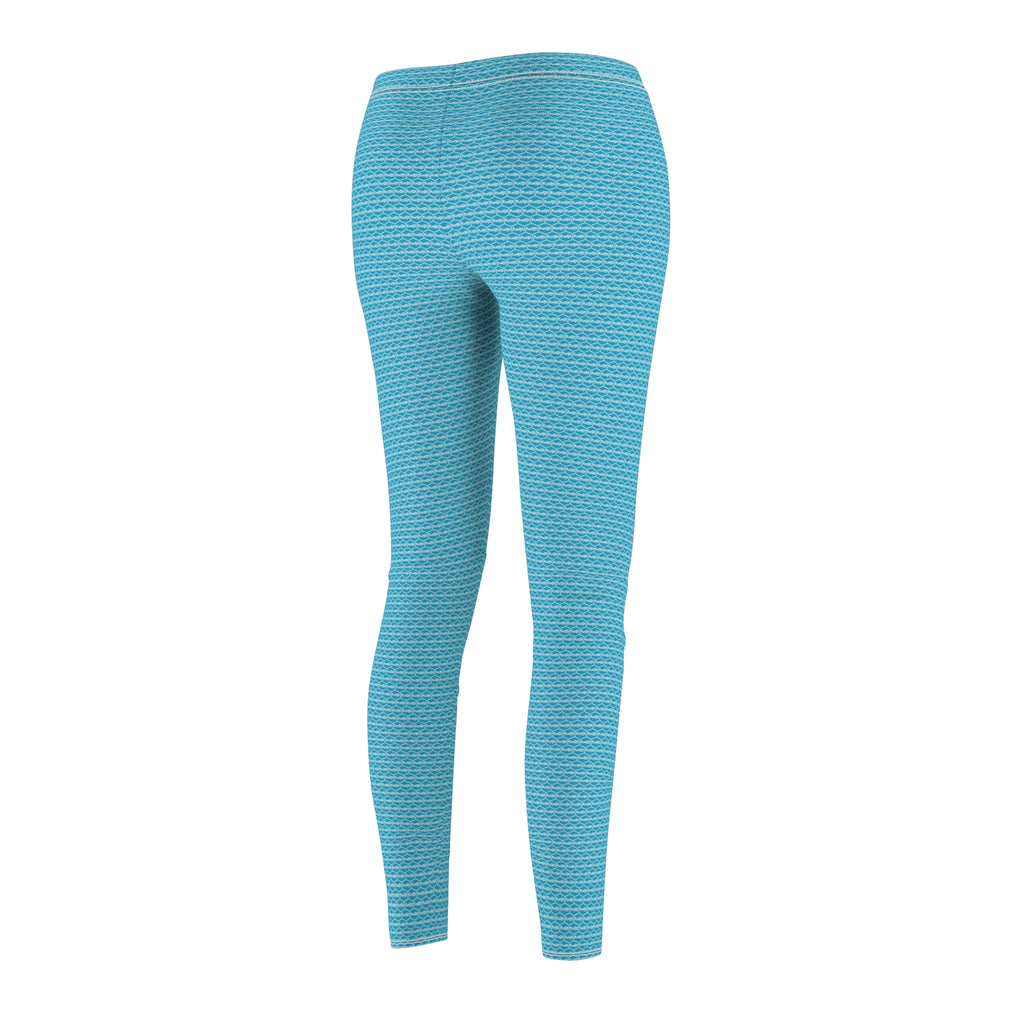Turquoise fudjt Unbroken Chain .5 Casual Leggings