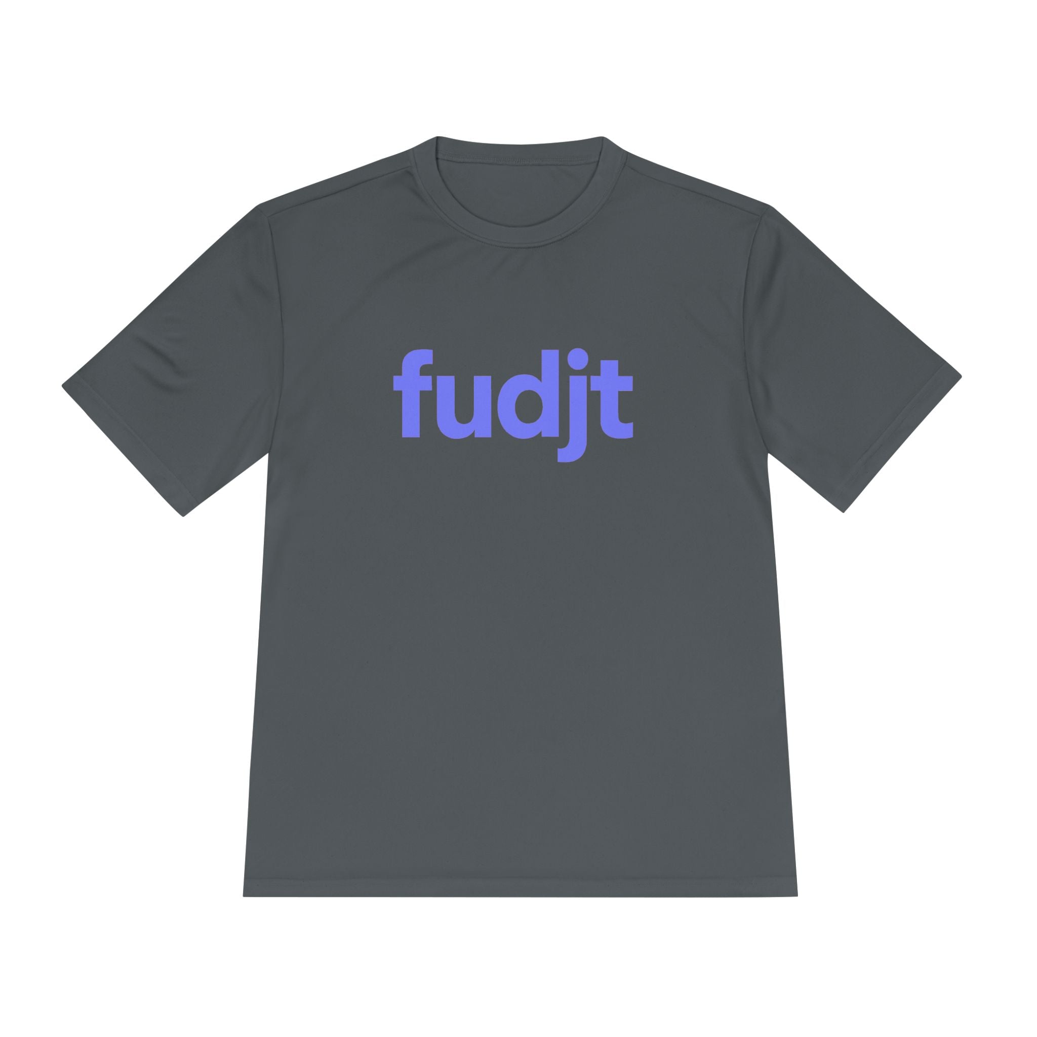 Light Blue fudjt design Moisture Wicking Performance Tee | 13 Colors