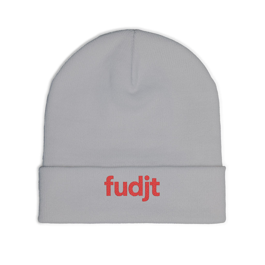 Stylish & Cozy fudjt Knit Beanie | Red Embroidery | 5 Colors