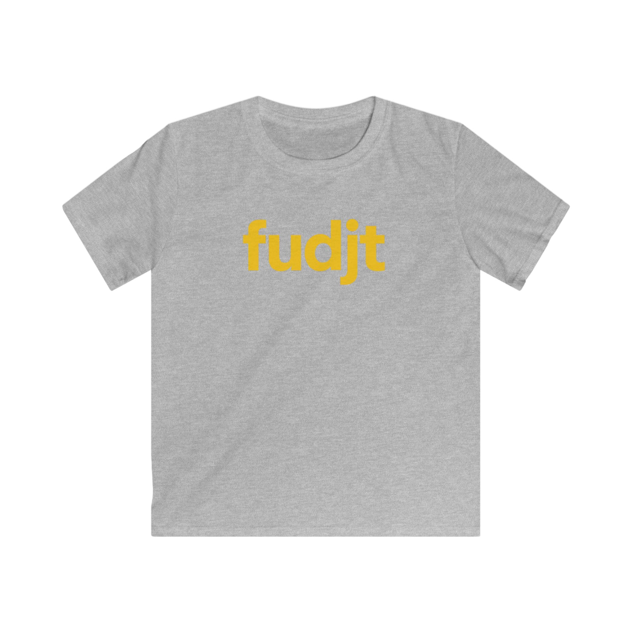 Trendy Kids Cool Gold fudjt Logo Tee | 5 Colors