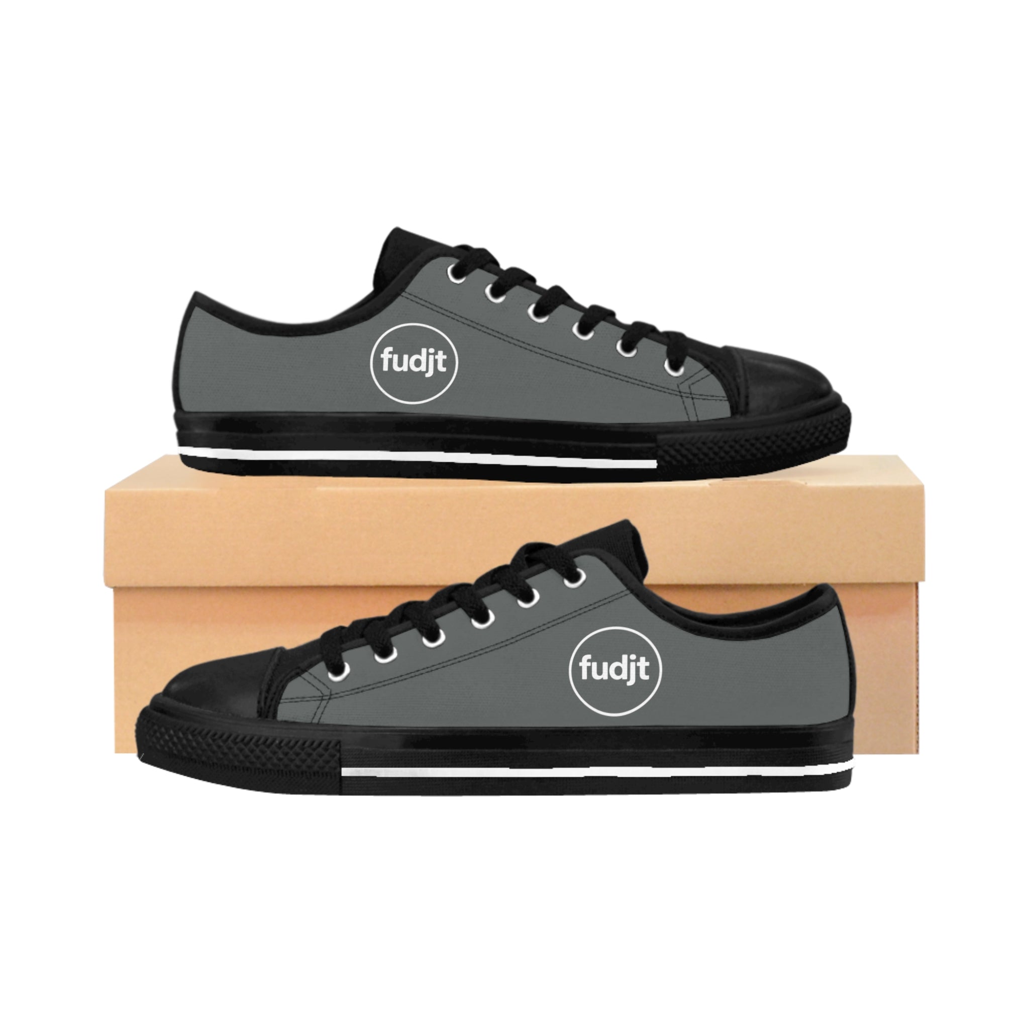 Dark Gray fudjt Circle Sneakers | Women & Girls
