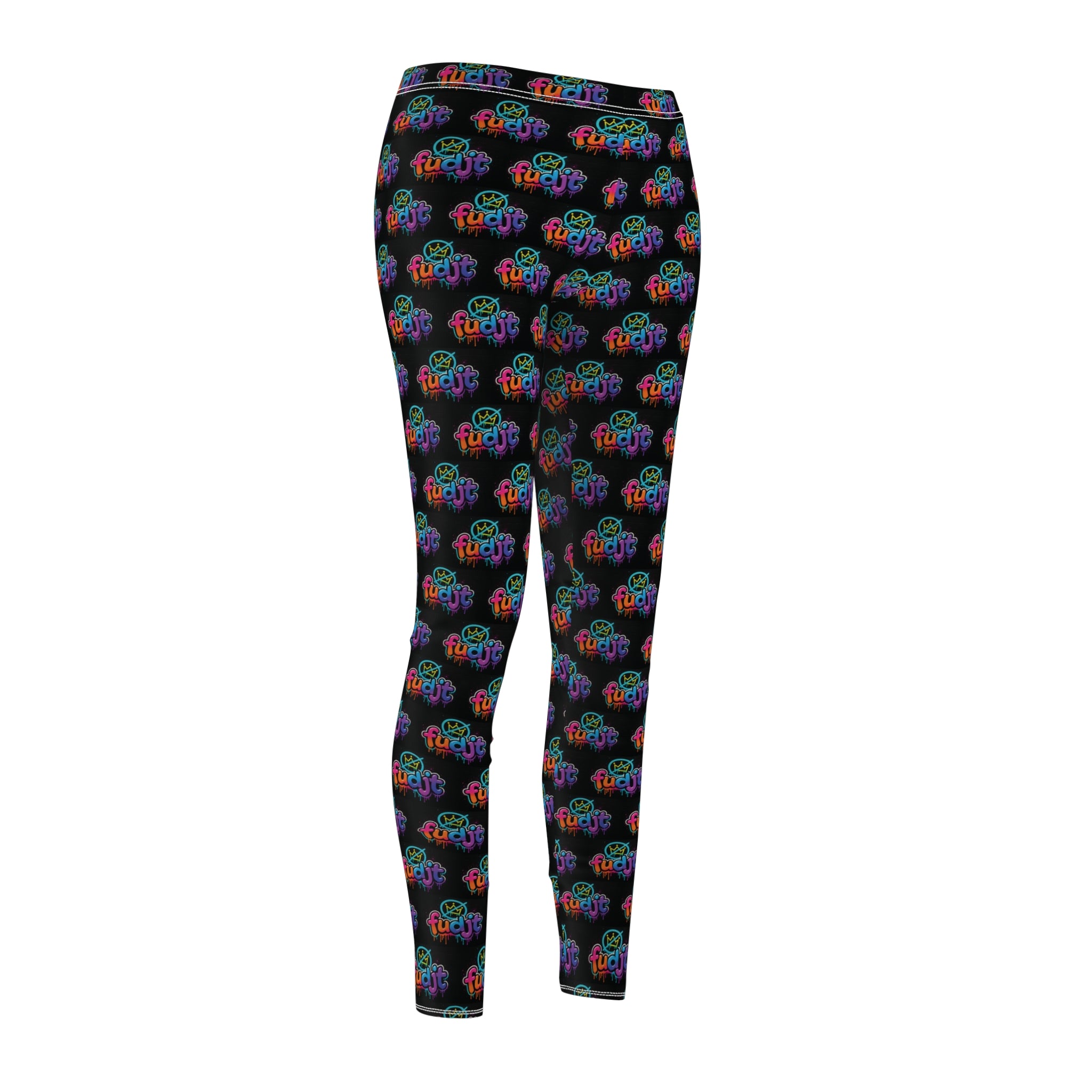 fudjt No Kings Clown Town 3 Leggings