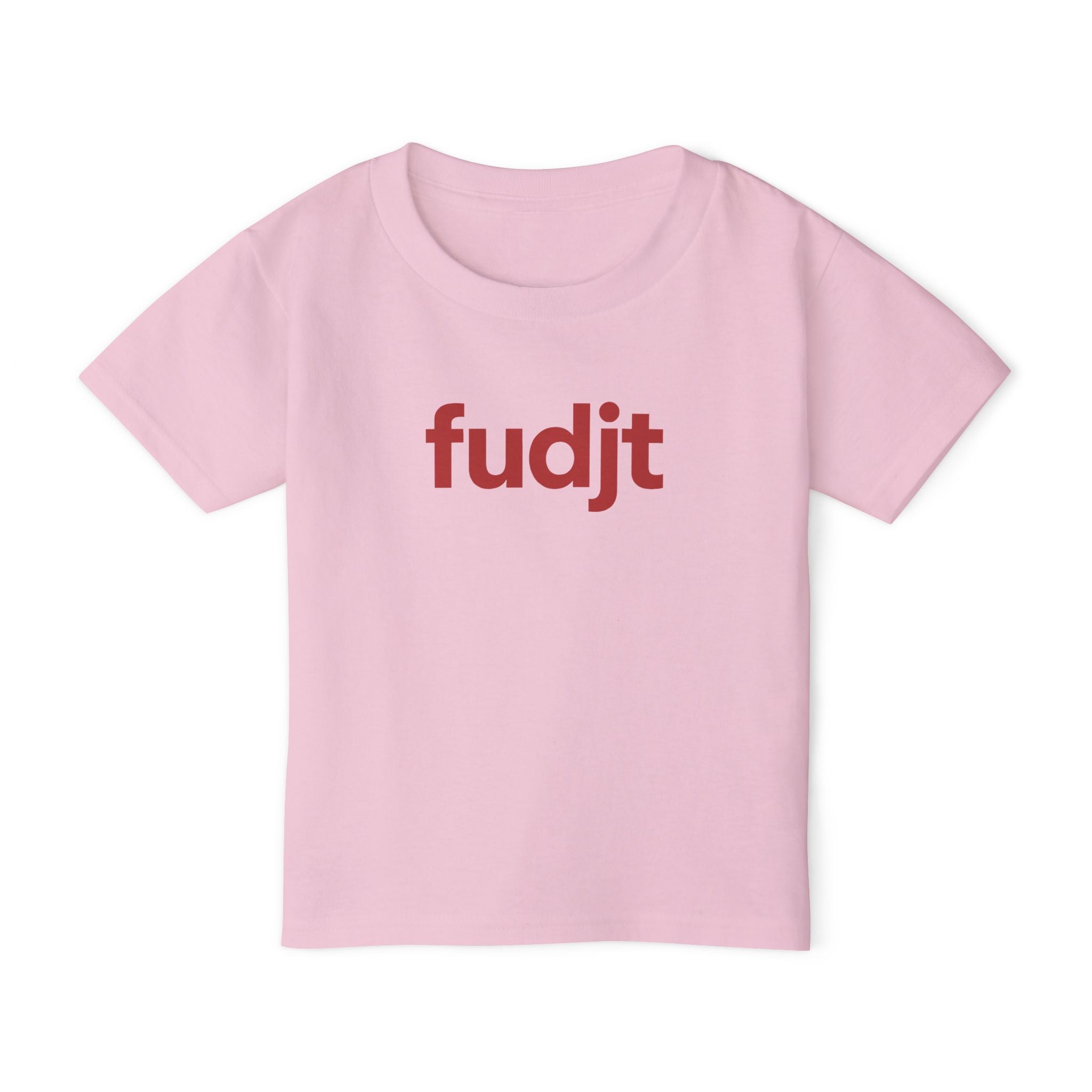 Toddler T-Shirt with Red Fudjt Design | 6 Colors