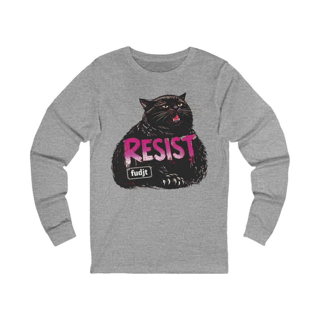 fudjt Resist Long Sleeve Tee | Black Pussycat | 13 Colors