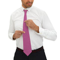 Pink Unbroken Chain fudjt Necktie