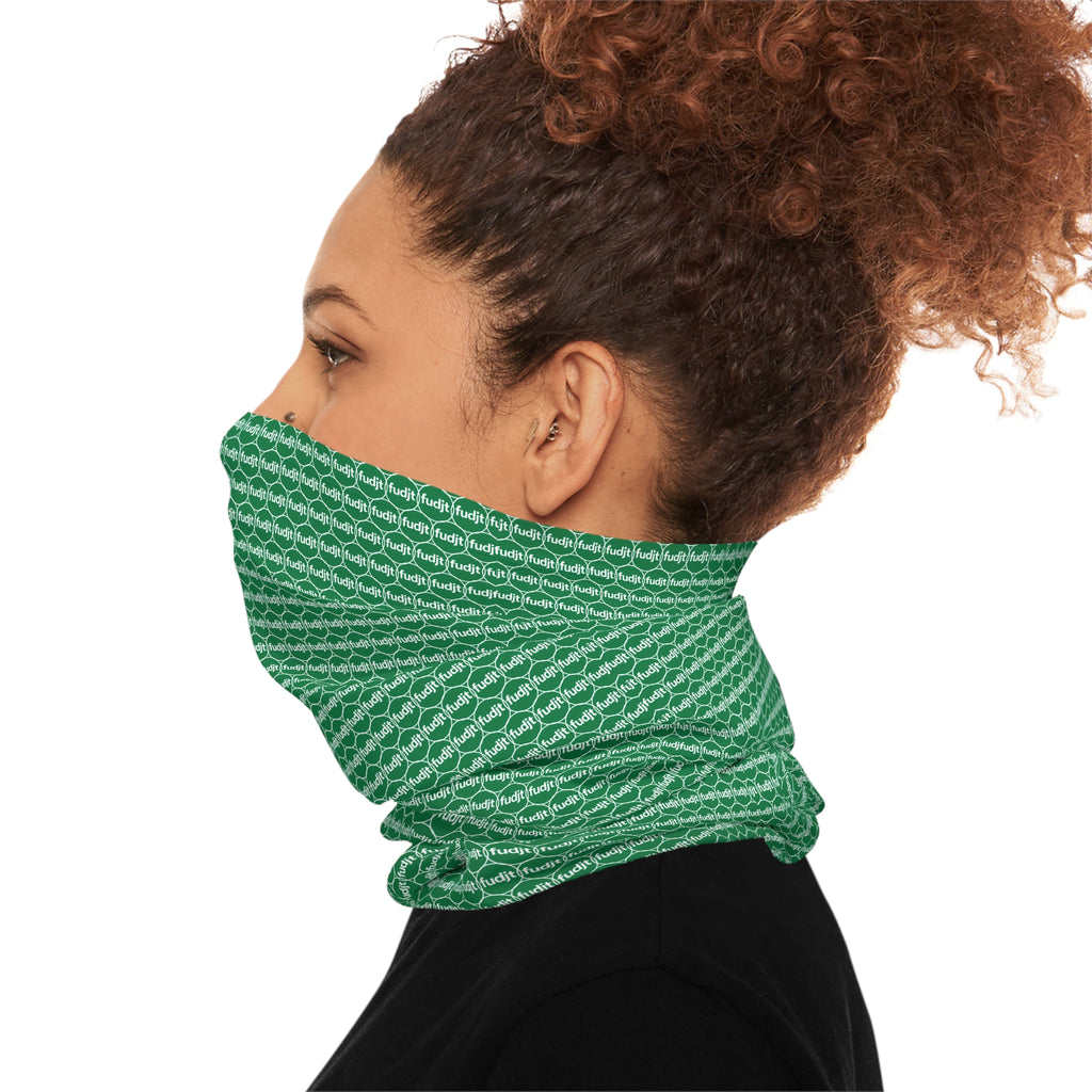 Dark Green fudjt Unbroken Chain .5 Neck Gaiter