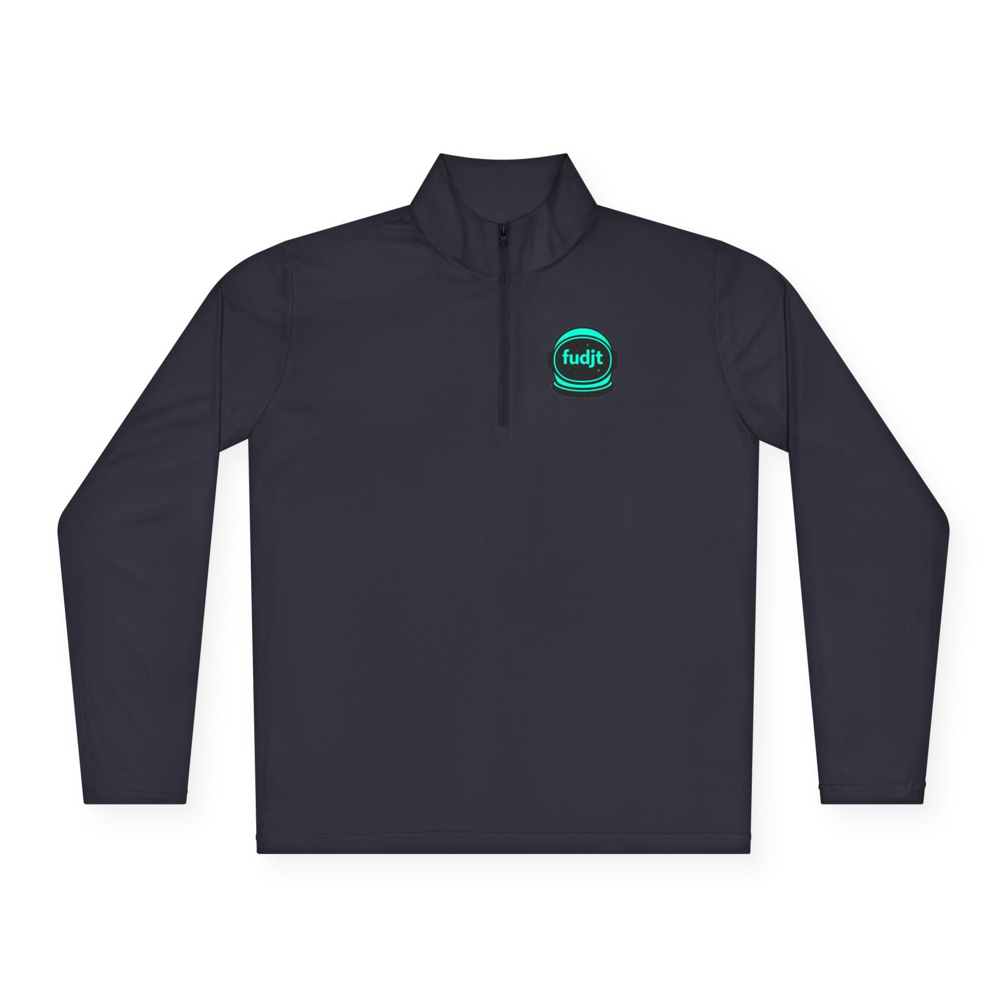 Quarter-Zip Performance Pullover | Green Space fudjt | Bold Backside | 6 Colors