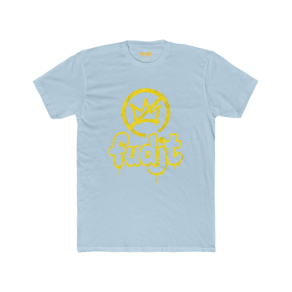 Golden fudjt No Kings Cotton Crew Tee | 12 Colors