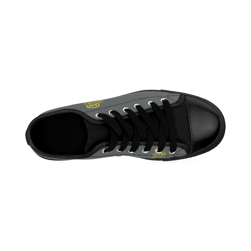 Dark Gray Golden fudjt No Kings Street Style Sneakers | Men & Boys 1.5 Low Top