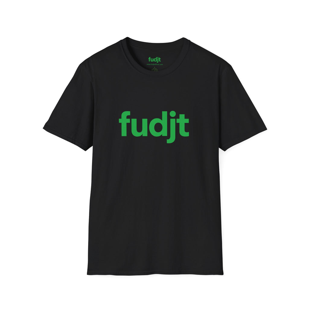 fudjt Everyday Style Green logo Tee | 16 Colors