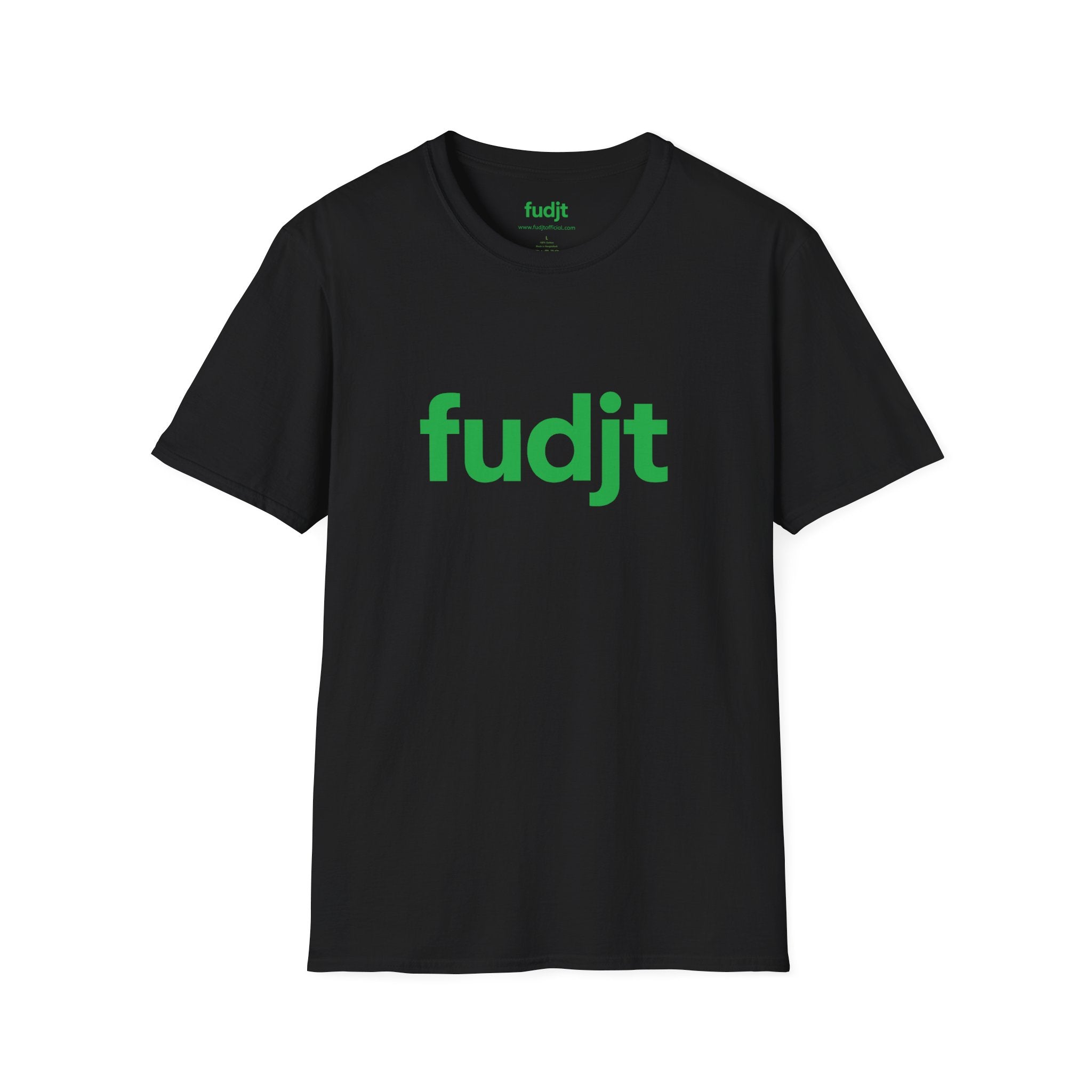 fudjt Everyday Style Green logo Tee | 16 Colors