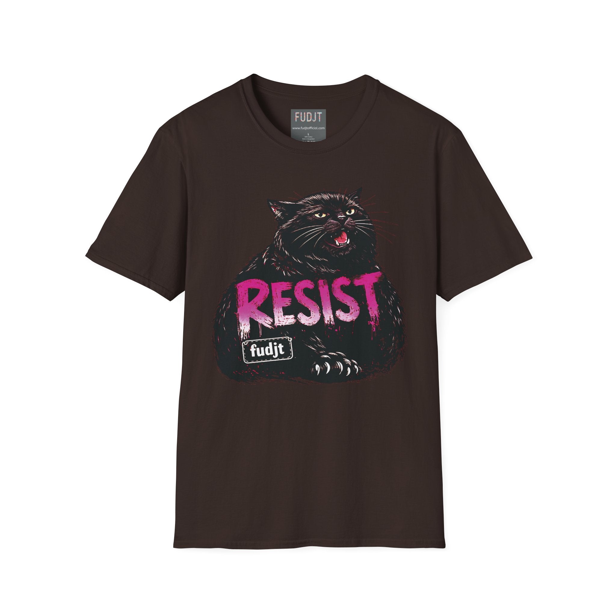 fudjt RESIST Everyday Tee - Black Pussycat | 11 Colors