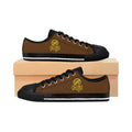 Brown Golden fudjt No Kings Street Style Sneakers | Women & Girls 1.5 Low Top
