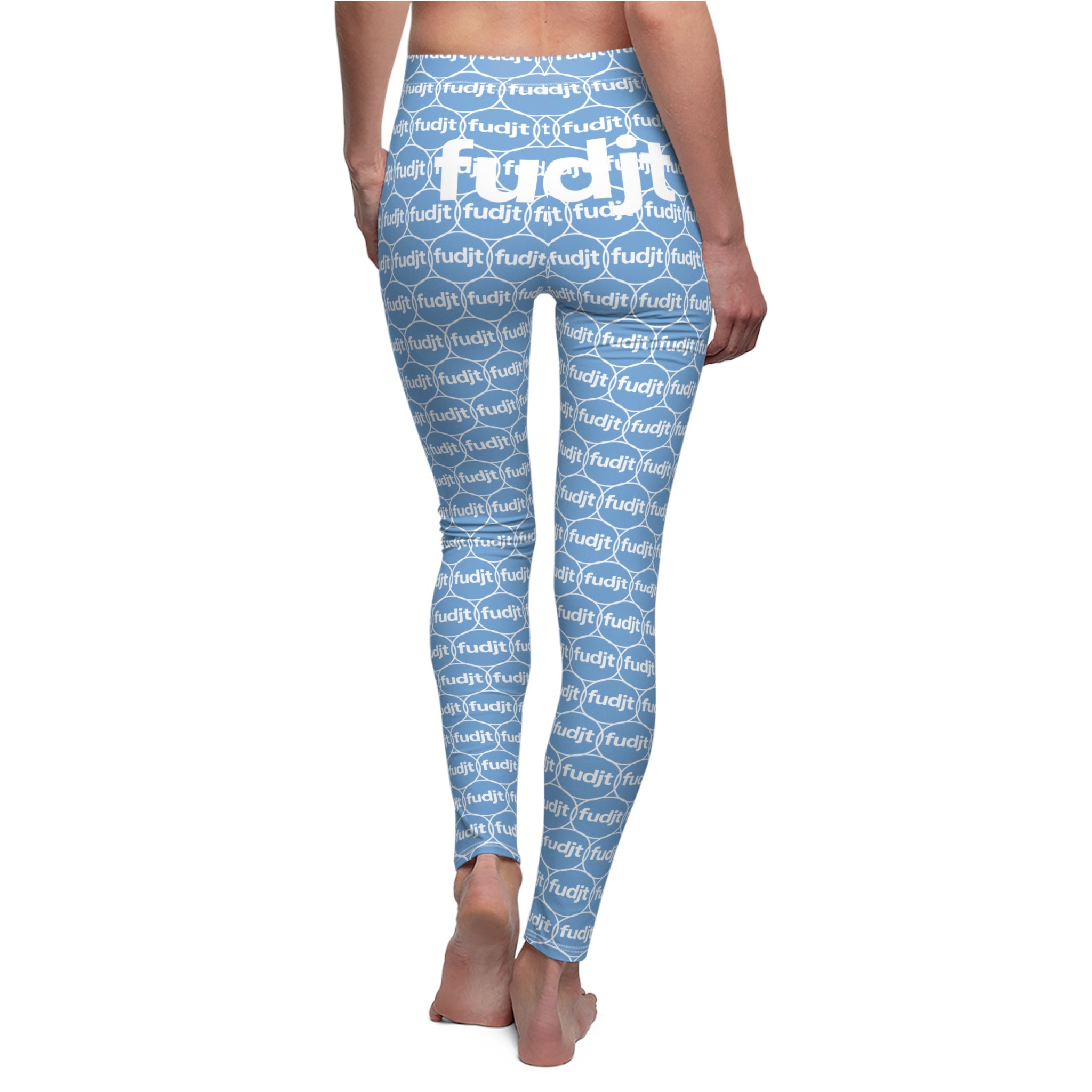 Light Blue fudjt Unbroken Chain 2.5 Casual+ Leggings