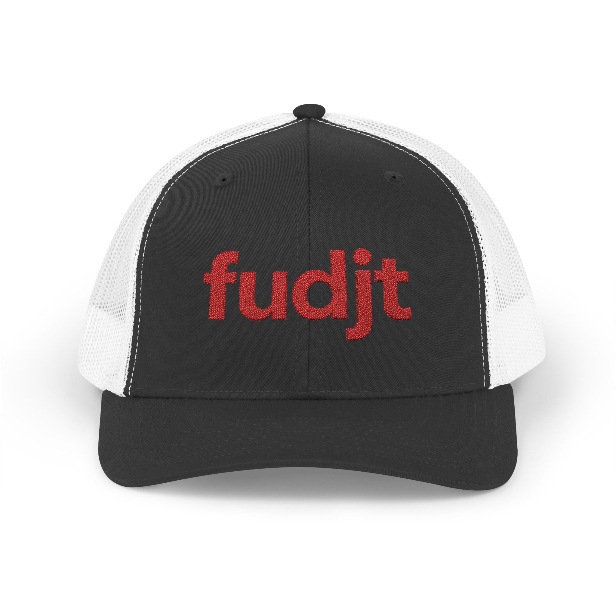 Red fudjt logo Snapback Trucker Cap | 6 Colors