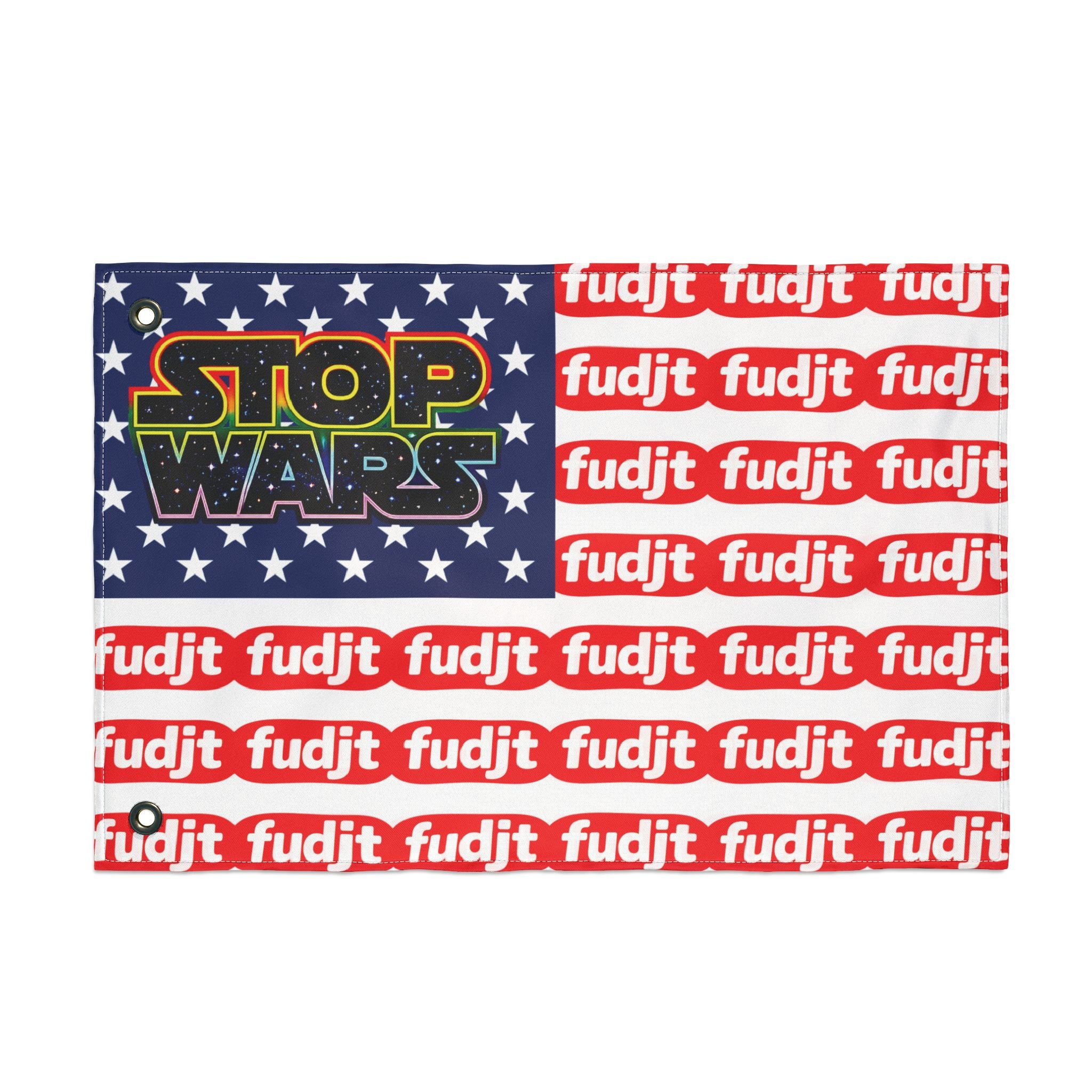 Stop Wars Stars & Stripes fudjt Flag | 2 Sizes