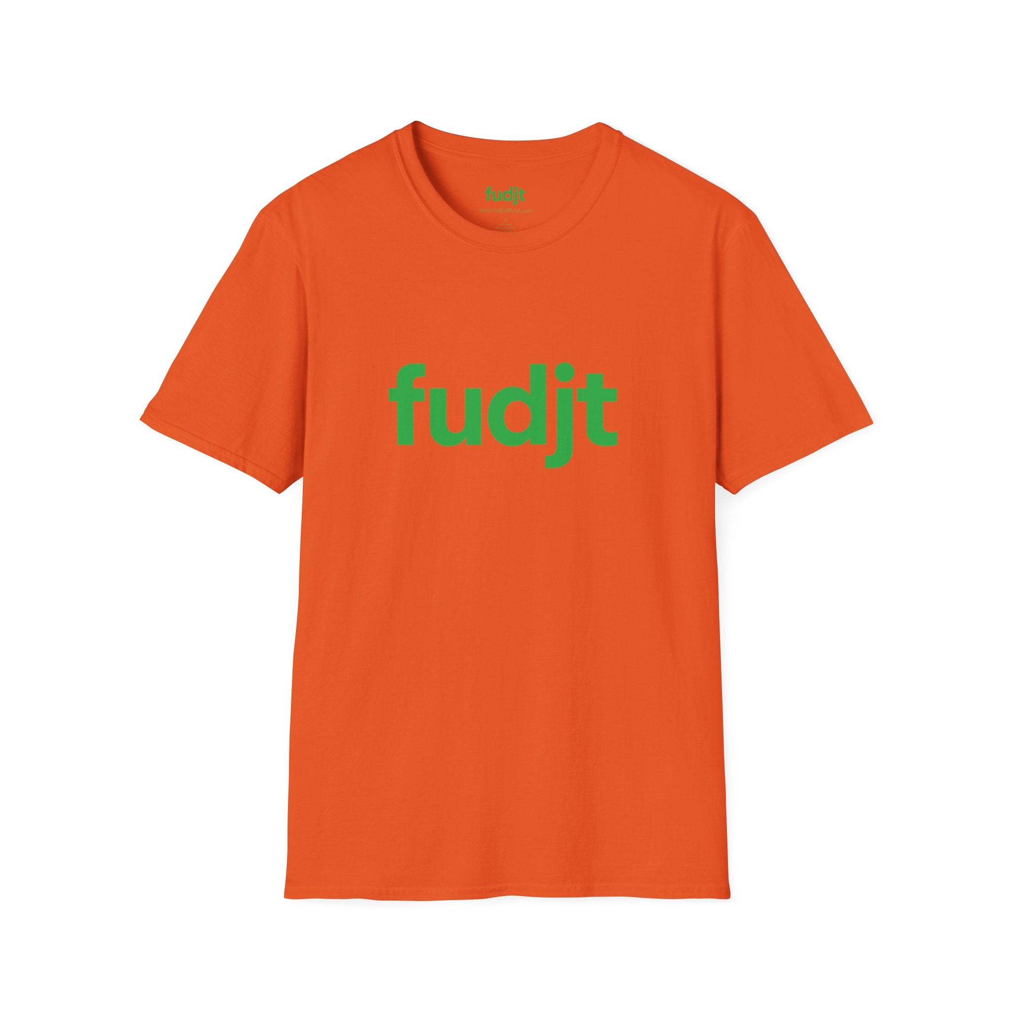fudjt Everyday Style Green logo Tee | 16 Colors