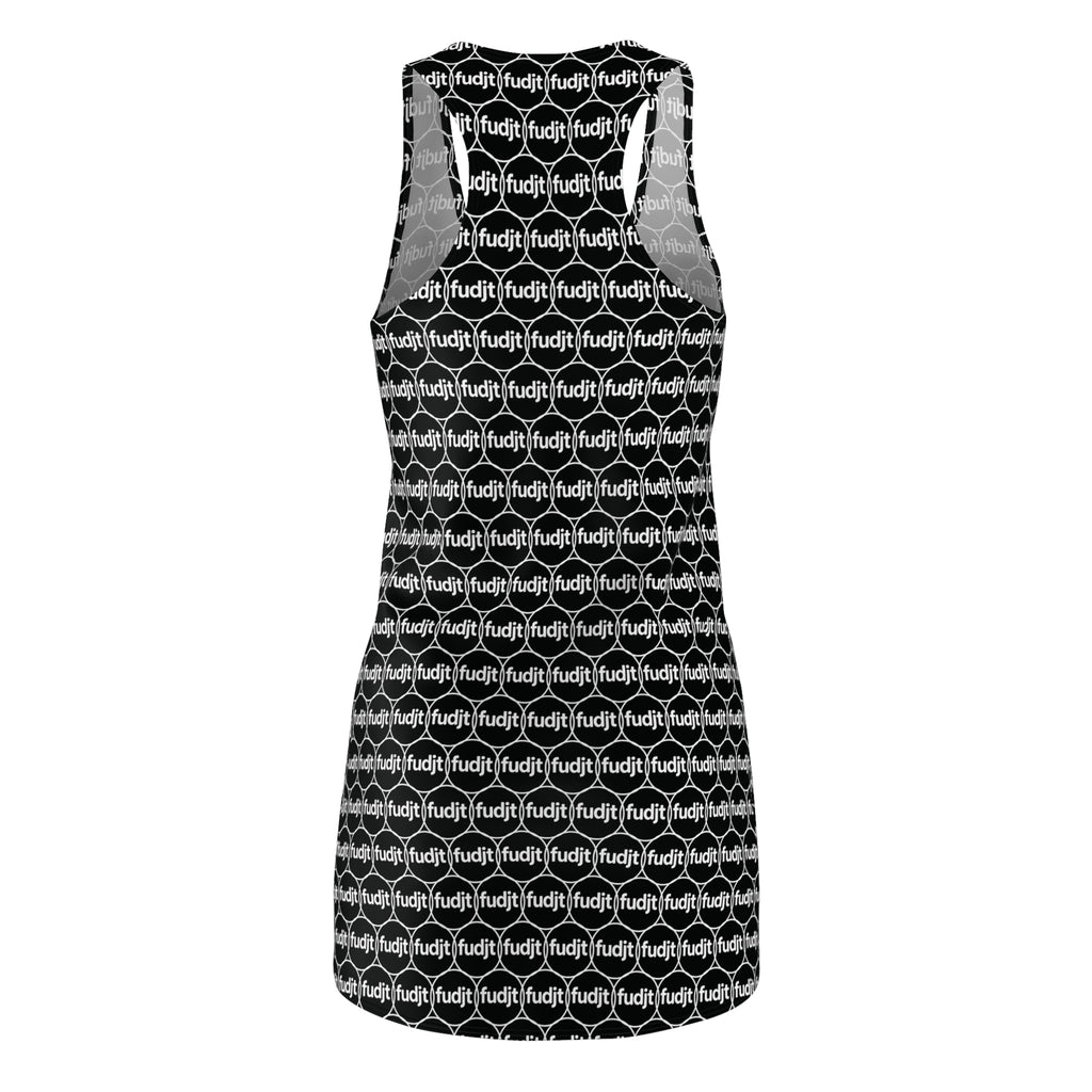 Black & White fudjt Unbroken Chain 2.5 Chic Racerback Dress - view 4