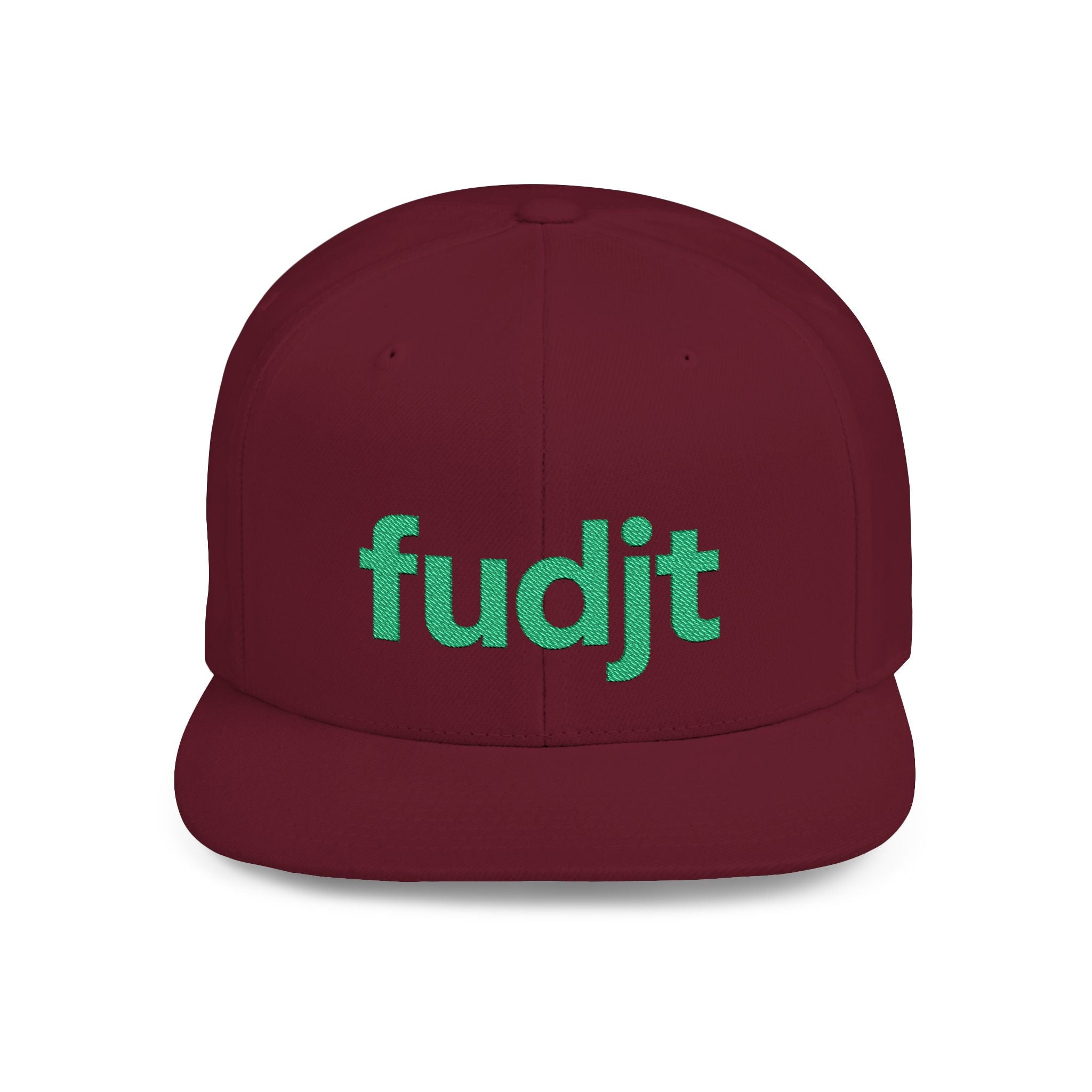 Stylish Flat Bill Snapback Graen fudjt Streetwear Logo Cap | 11 Colors