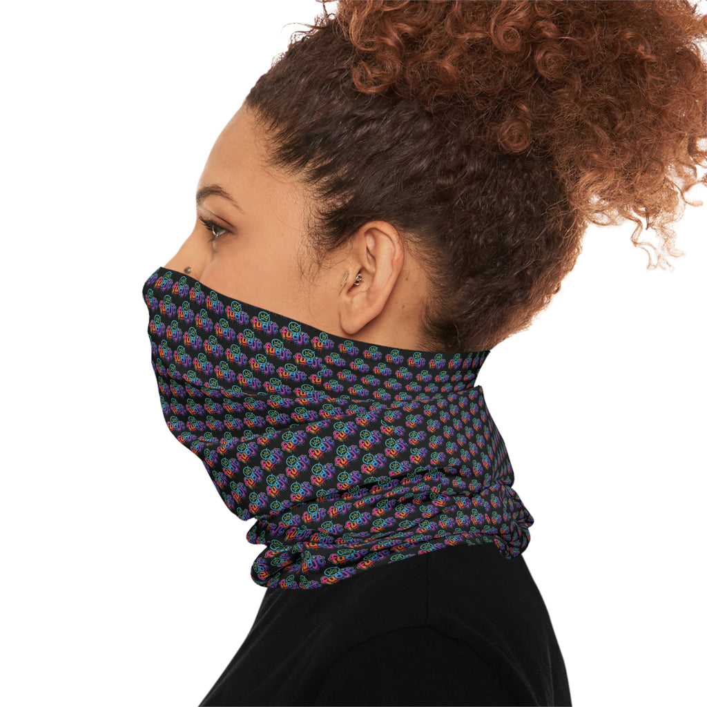 fudjt No Kings Clown Town .5 Neck Gaiter